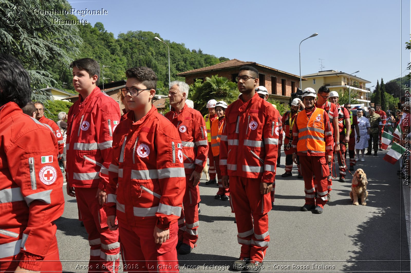 Arona 2 Giugno 2018 - La Citt di Arona festeggia il 2 Giugno - Croce Rossa Italiana- Comitato Regionale del Piemonte