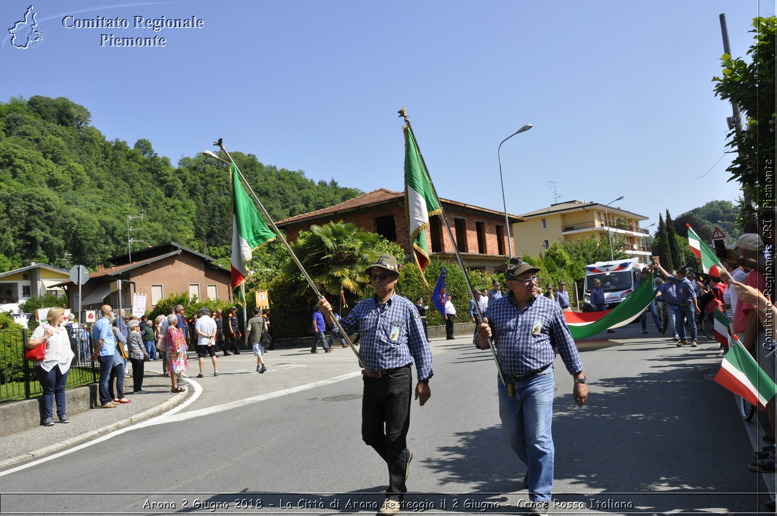 Arona 2 Giugno 2018 - La Citt di Arona festeggia il 2 Giugno - Croce Rossa Italiana- Comitato Regionale del Piemonte