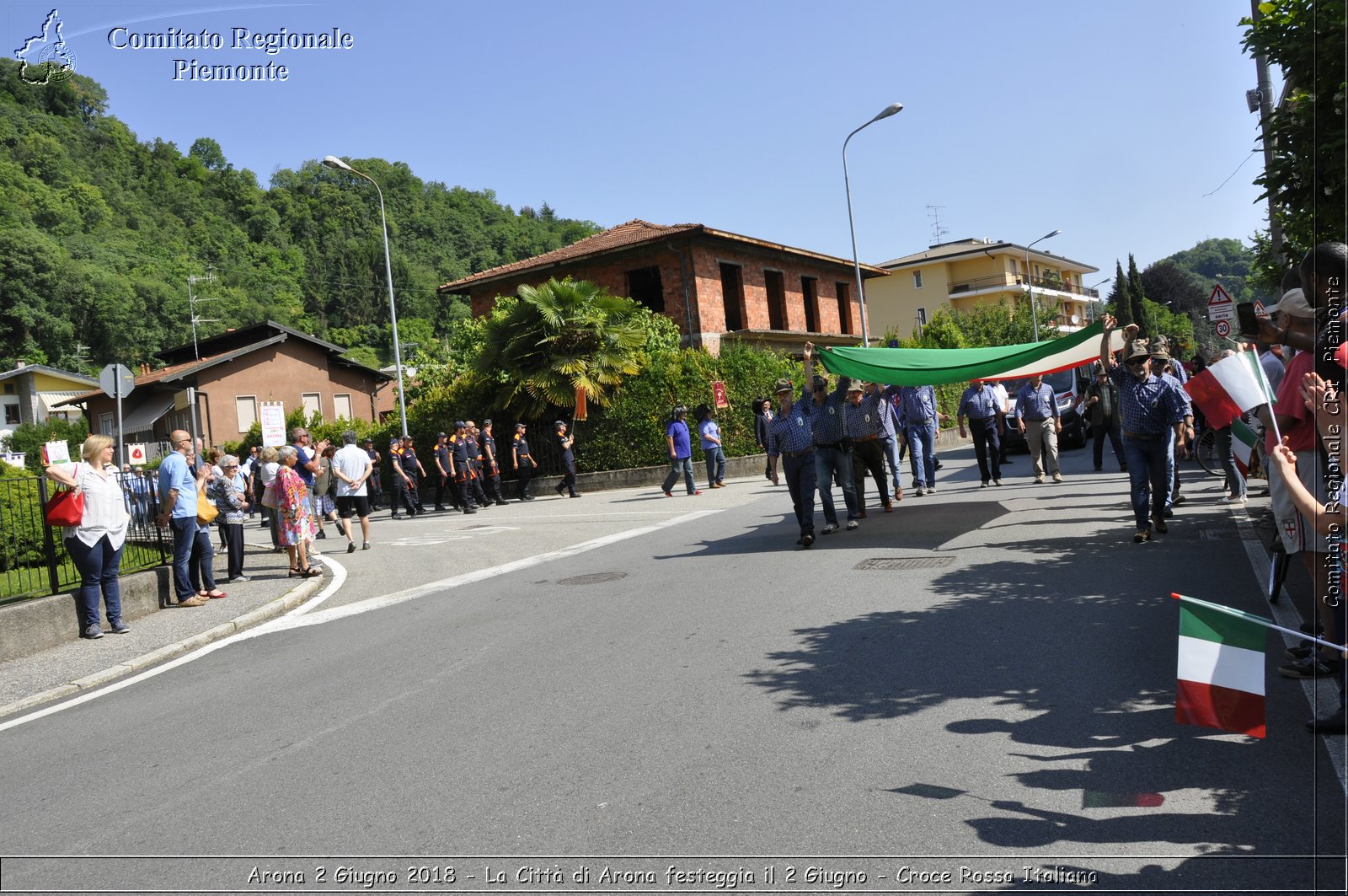 Arona 2 Giugno 2018 - La Citt di Arona festeggia il 2 Giugno - Croce Rossa Italiana- Comitato Regionale del Piemonte