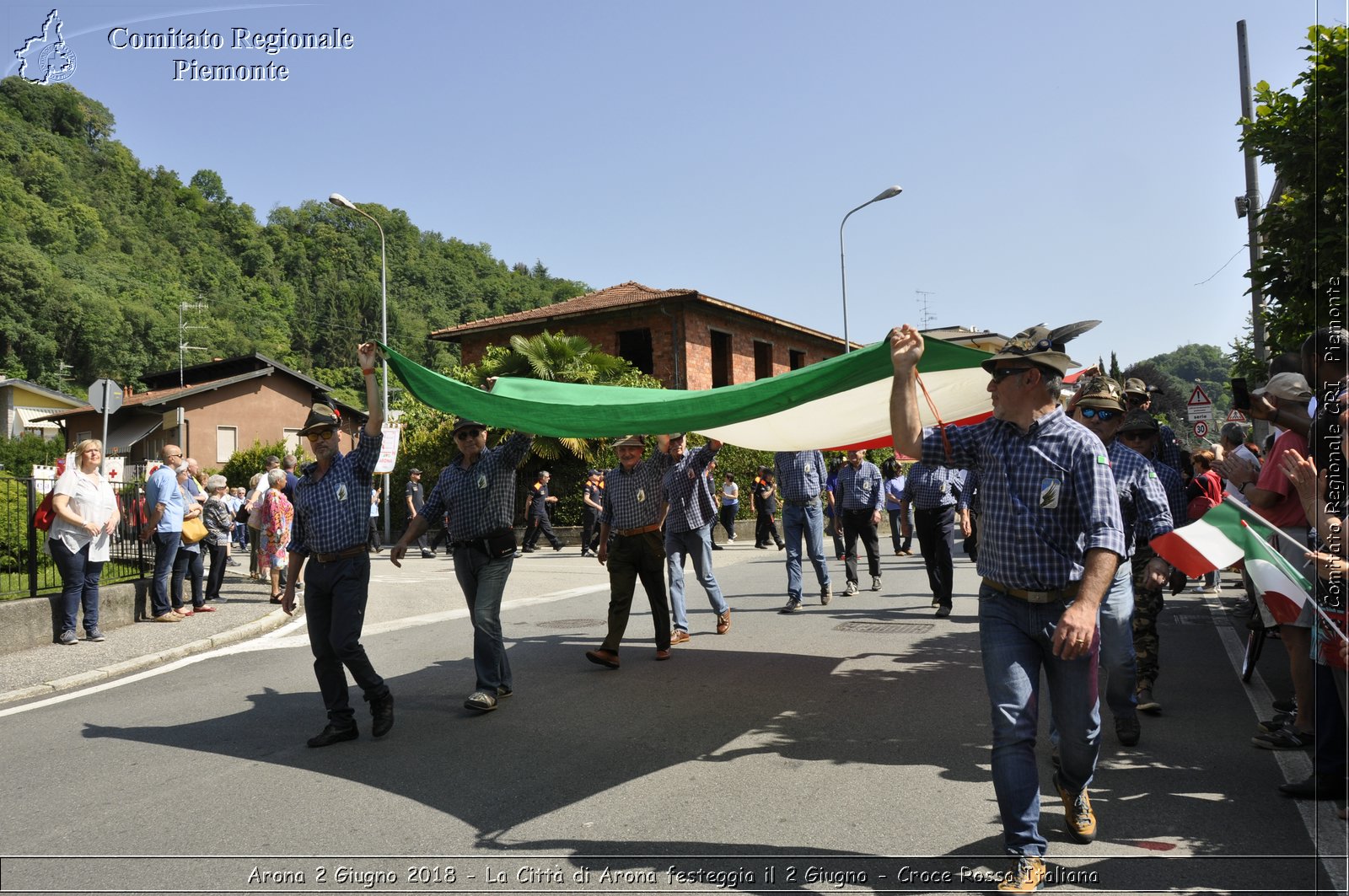 Arona 2 Giugno 2018 - La Citt di Arona festeggia il 2 Giugno - Croce Rossa Italiana- Comitato Regionale del Piemonte