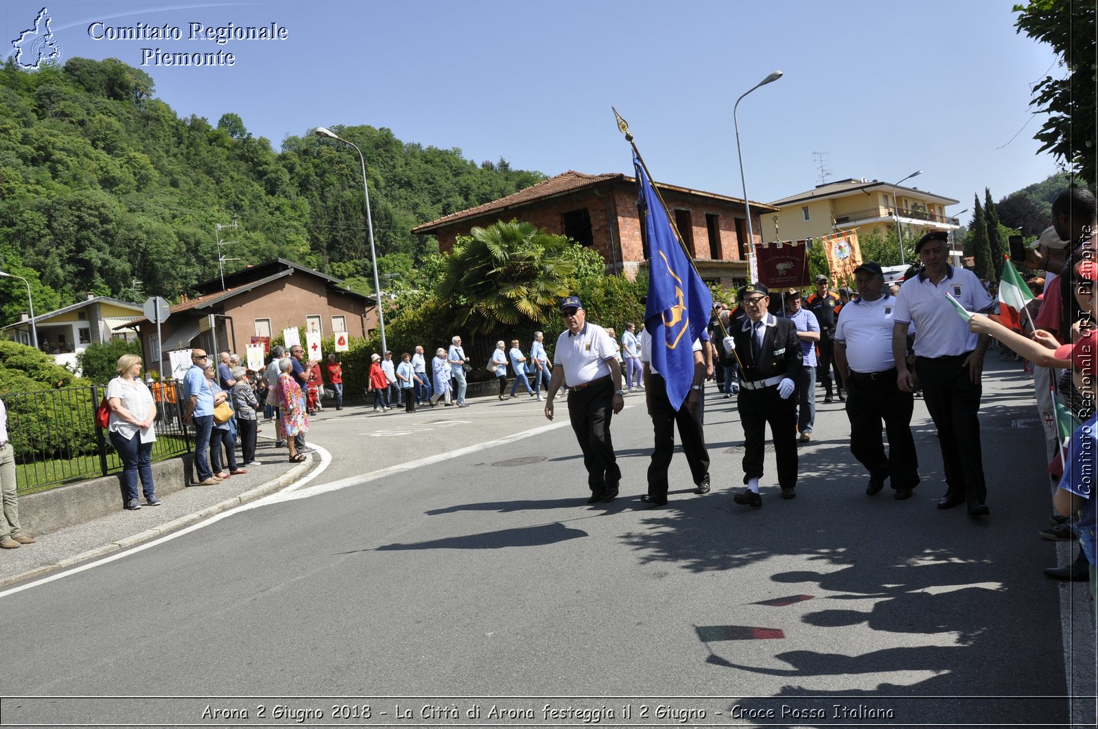 Arona 2 Giugno 2018 - La Citt di Arona festeggia il 2 Giugno - Croce Rossa Italiana- Comitato Regionale del Piemonte