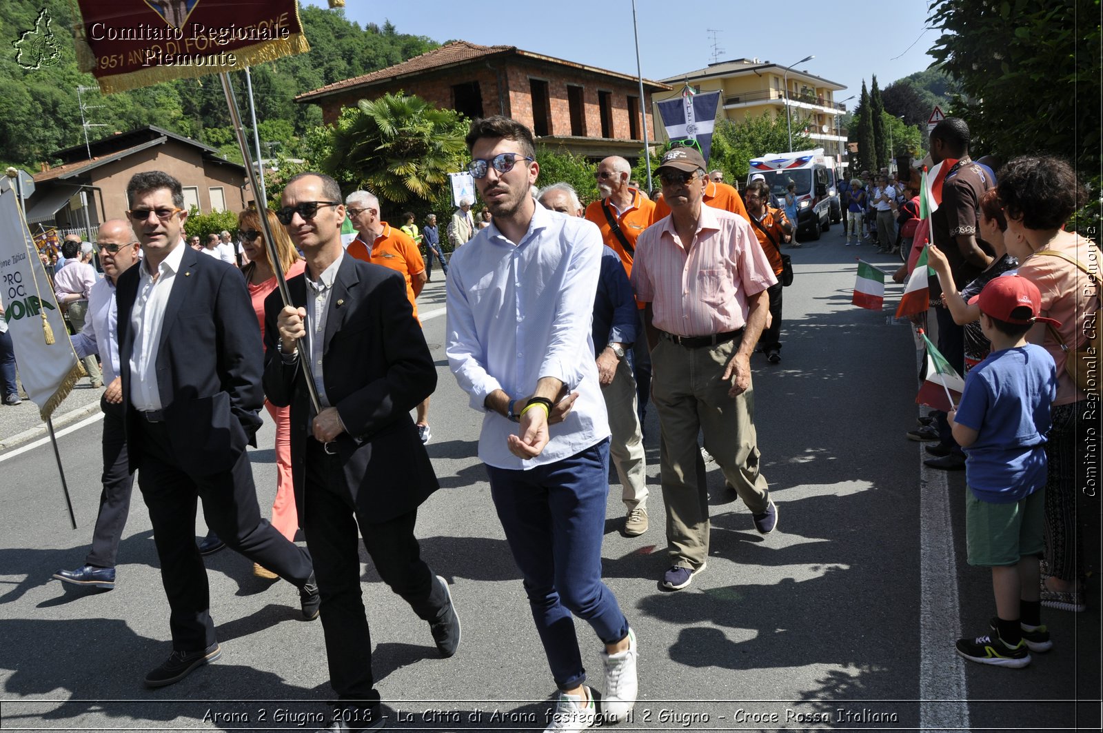 Arona 2 Giugno 2018 - La Citt di Arona festeggia il 2 Giugno - Croce Rossa Italiana- Comitato Regionale del Piemonte