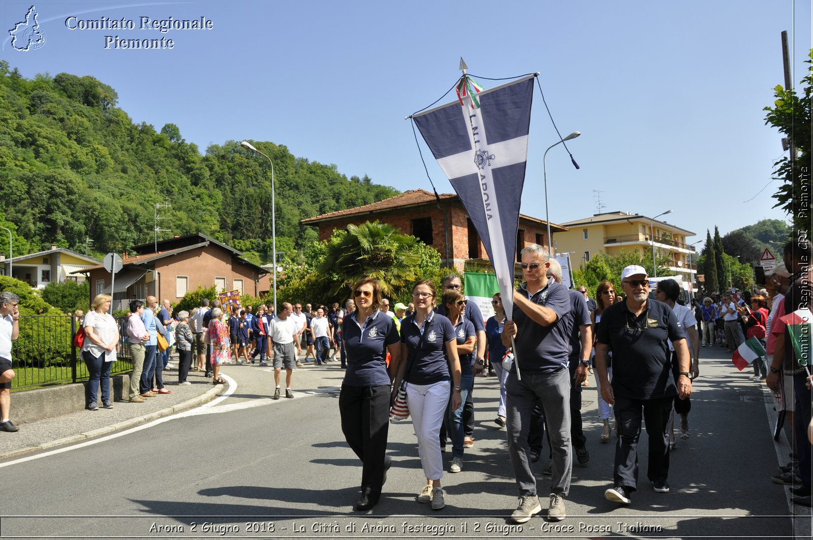 Arona 2 Giugno 2018 - La Citt di Arona festeggia il 2 Giugno - Croce Rossa Italiana- Comitato Regionale del Piemonte