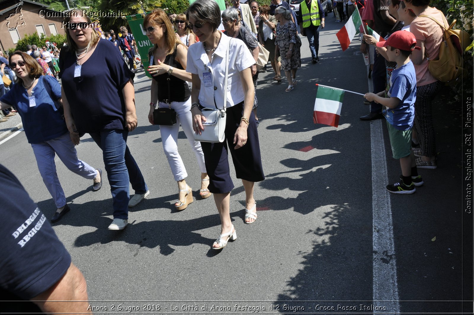 Arona 2 Giugno 2018 - La Citt di Arona festeggia il 2 Giugno - Croce Rossa Italiana- Comitato Regionale del Piemonte