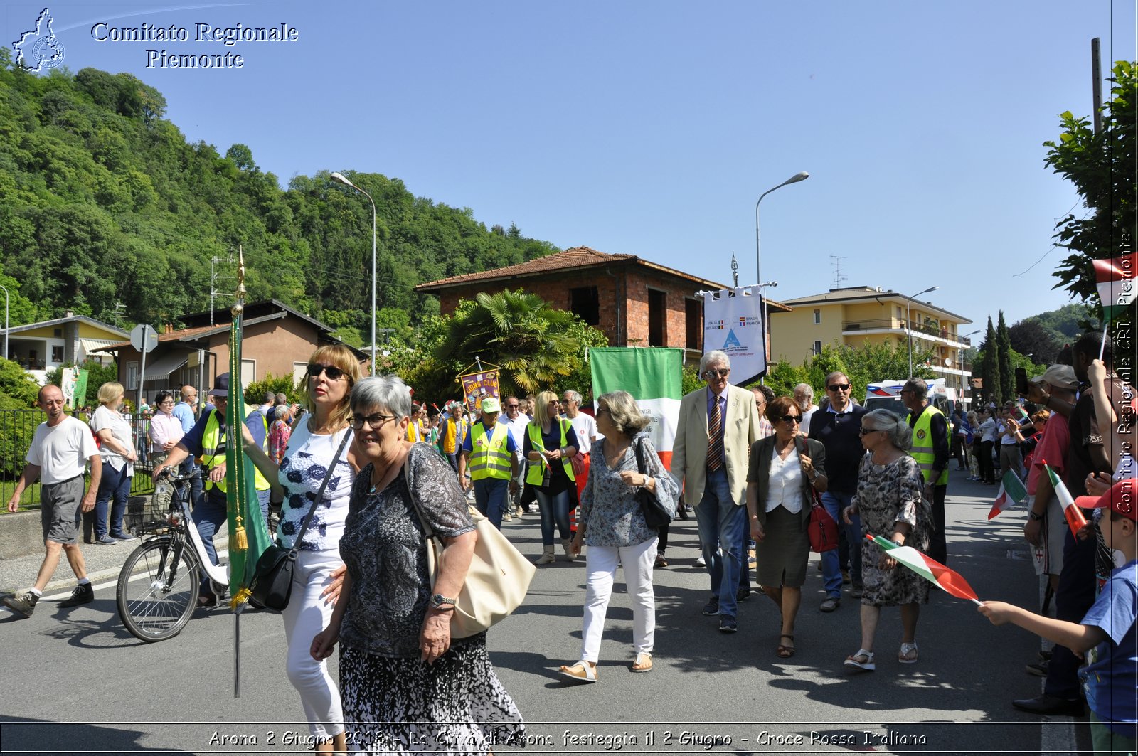 Arona 2 Giugno 2018 - La Citt di Arona festeggia il 2 Giugno - Croce Rossa Italiana- Comitato Regionale del Piemonte