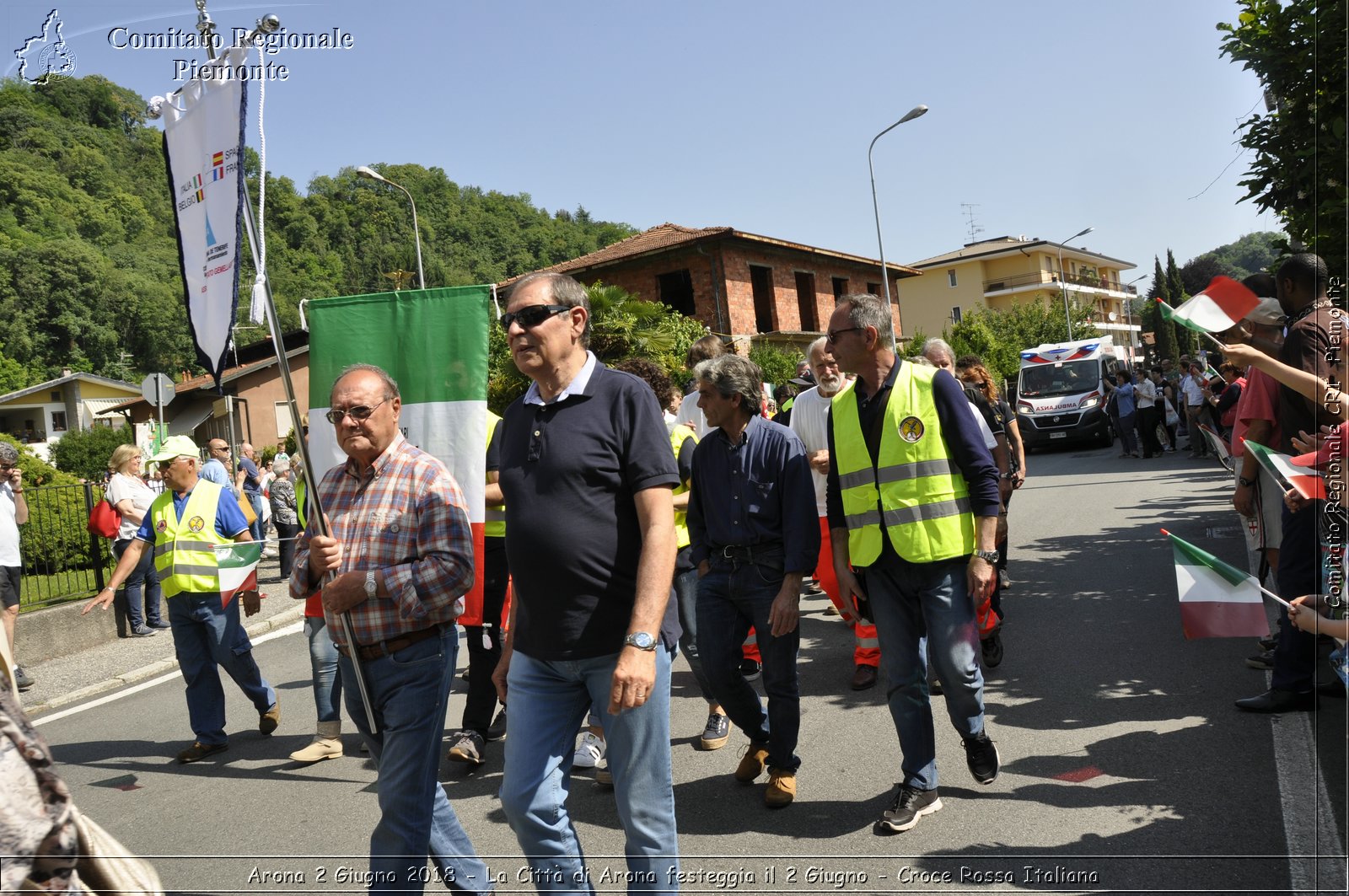 Arona 2 Giugno 2018 - La Citt di Arona festeggia il 2 Giugno - Croce Rossa Italiana- Comitato Regionale del Piemonte