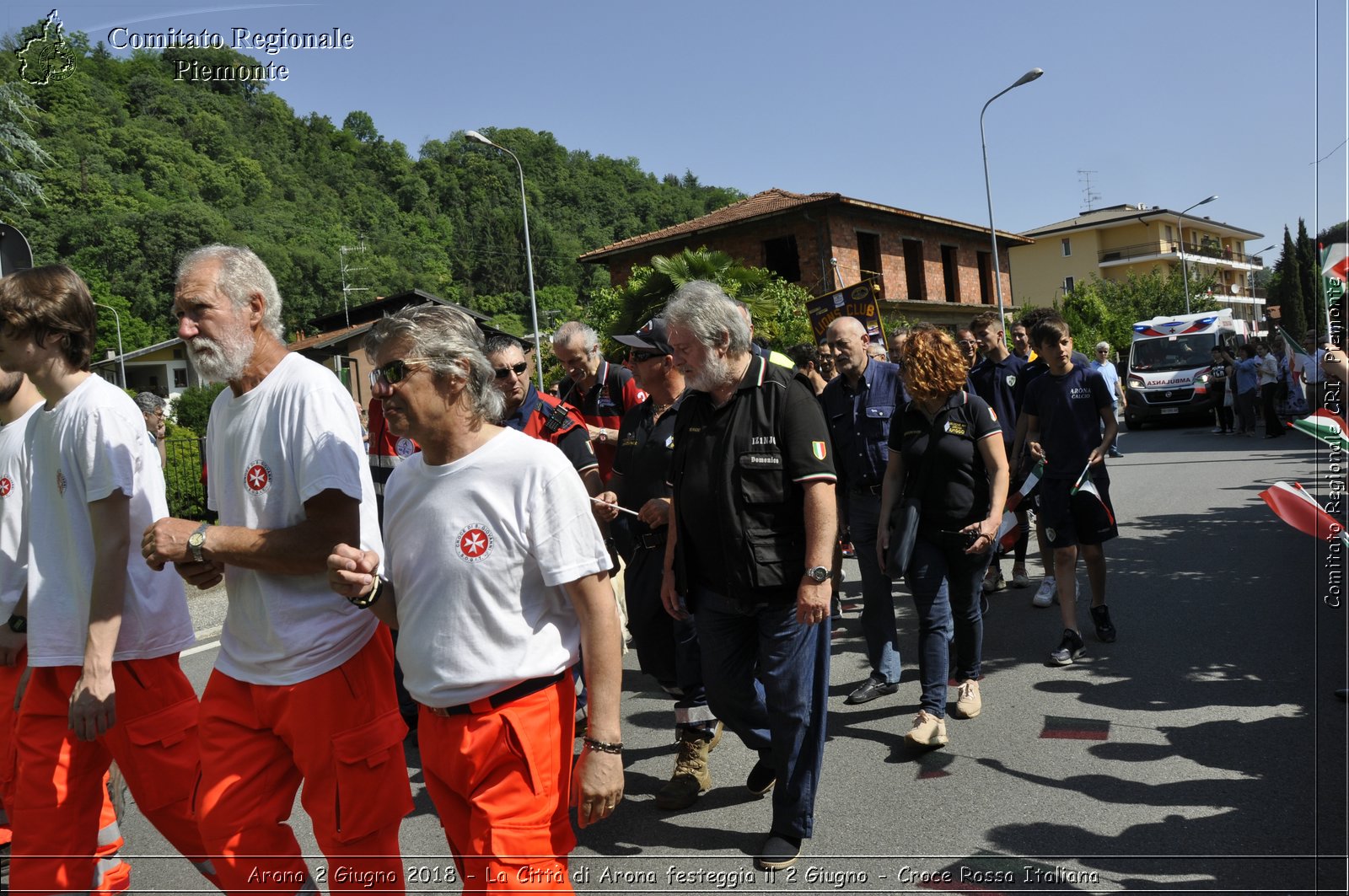 Arona 2 Giugno 2018 - La Citt di Arona festeggia il 2 Giugno - Croce Rossa Italiana- Comitato Regionale del Piemonte