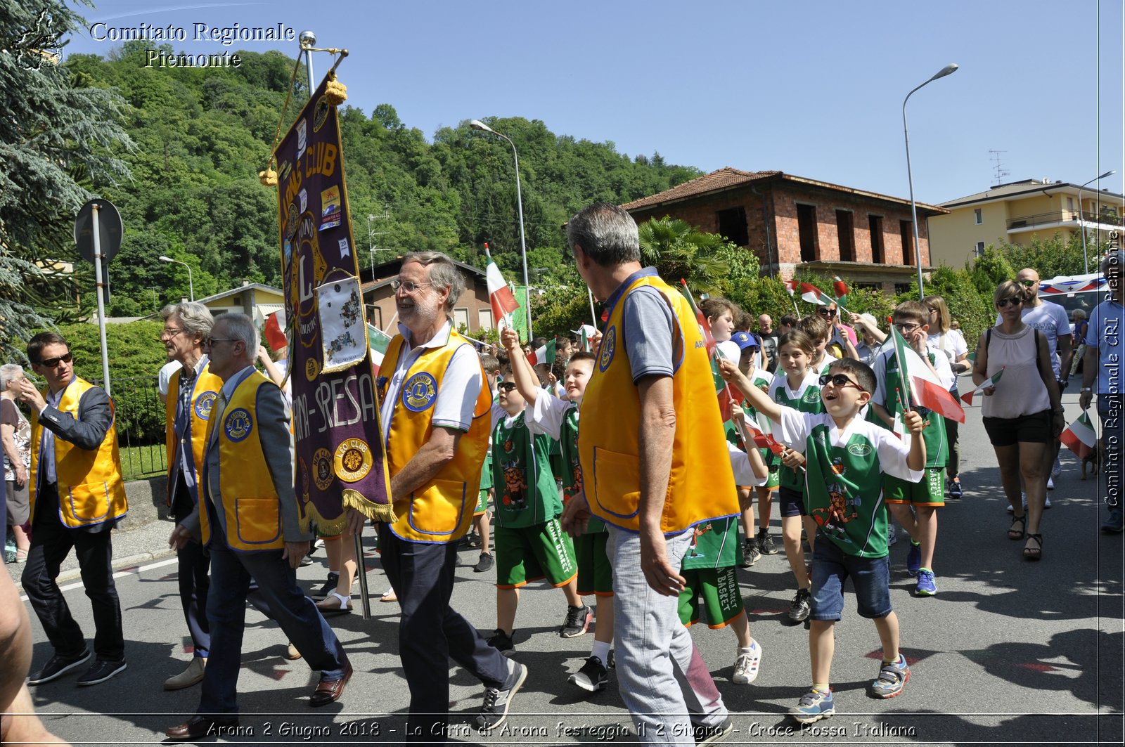 Arona 2 Giugno 2018 - La Citt di Arona festeggia il 2 Giugno - Croce Rossa Italiana- Comitato Regionale del Piemonte