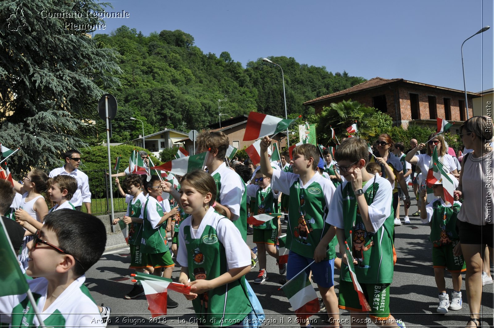 Arona 2 Giugno 2018 - La Citt di Arona festeggia il 2 Giugno - Croce Rossa Italiana- Comitato Regionale del Piemonte