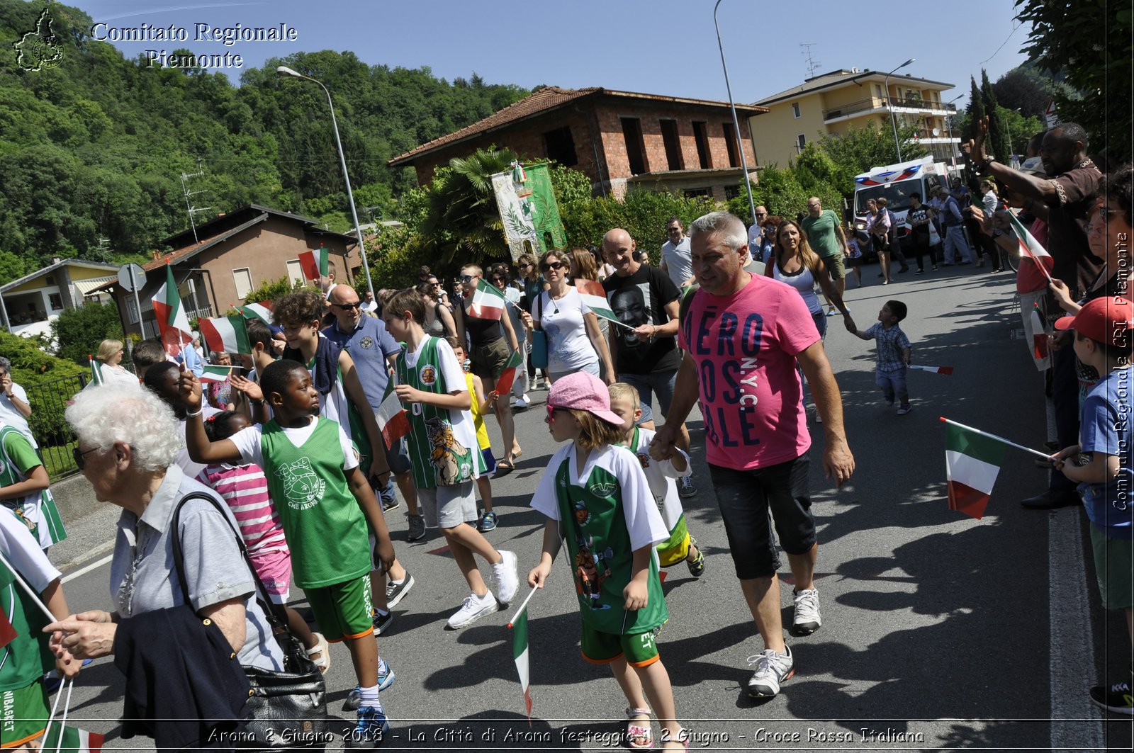 Arona 2 Giugno 2018 - La Citt di Arona festeggia il 2 Giugno - Croce Rossa Italiana- Comitato Regionale del Piemonte