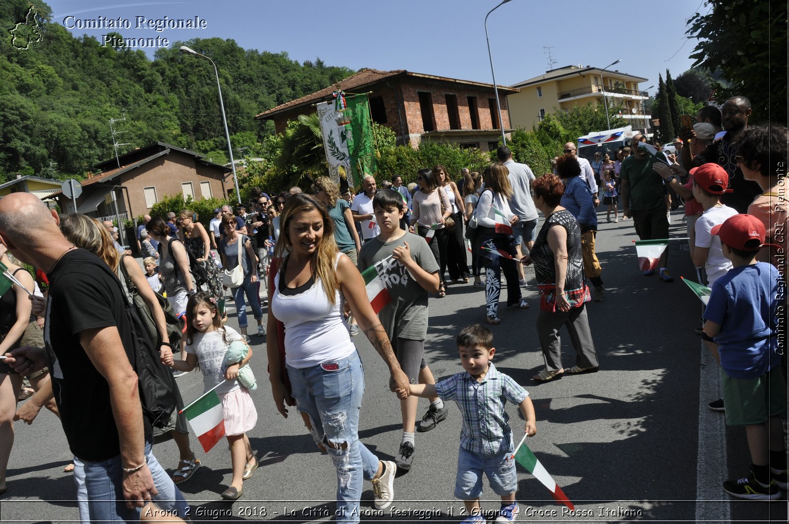 Arona 2 Giugno 2018 - La Citt di Arona festeggia il 2 Giugno - Croce Rossa Italiana- Comitato Regionale del Piemonte