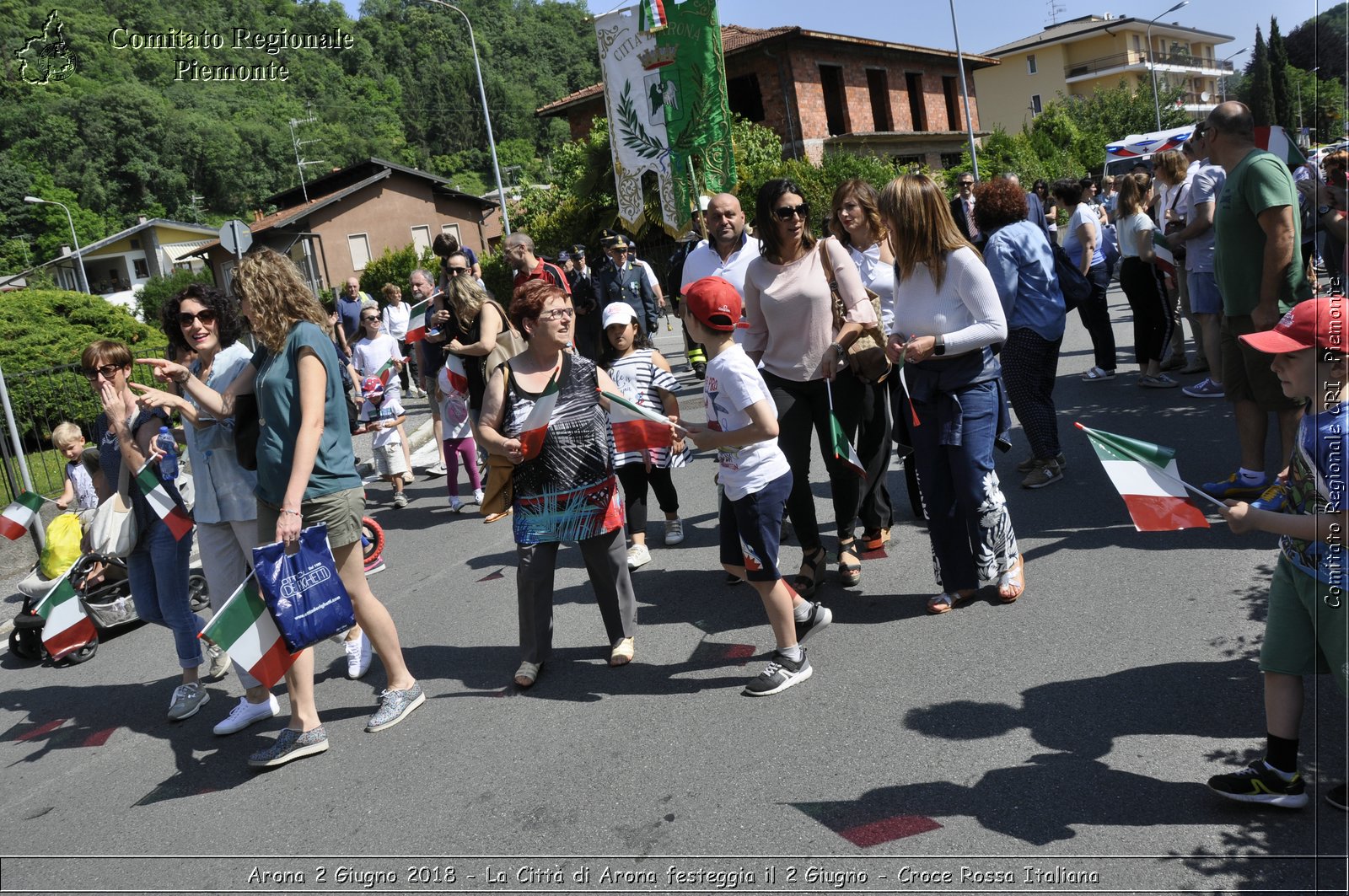 Arona 2 Giugno 2018 - La Citt di Arona festeggia il 2 Giugno - Croce Rossa Italiana- Comitato Regionale del Piemonte