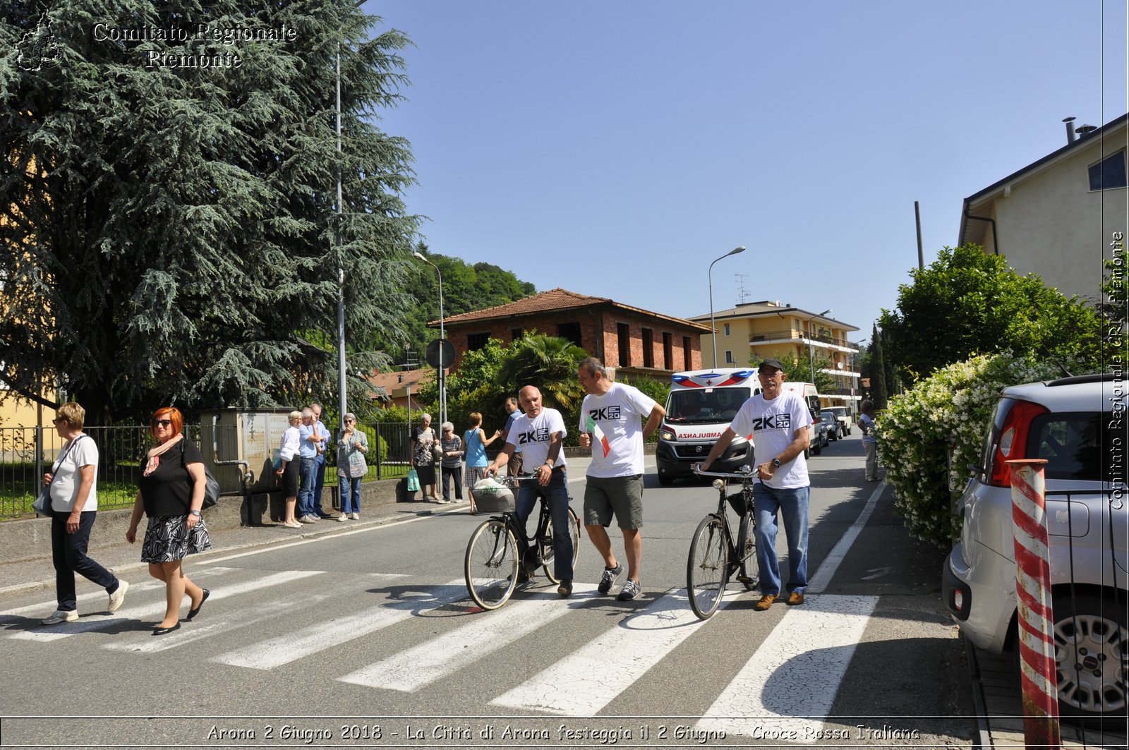 Arona 2 Giugno 2018 - La Citt di Arona festeggia il 2 Giugno - Croce Rossa Italiana- Comitato Regionale del Piemonte