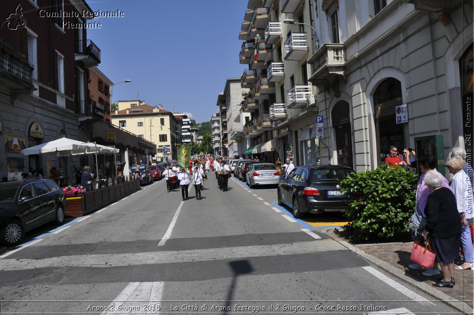 Arona 2 Giugno 2018 - La Citt di Arona festeggia il 2 Giugno - Croce Rossa Italiana- Comitato Regionale del Piemonte