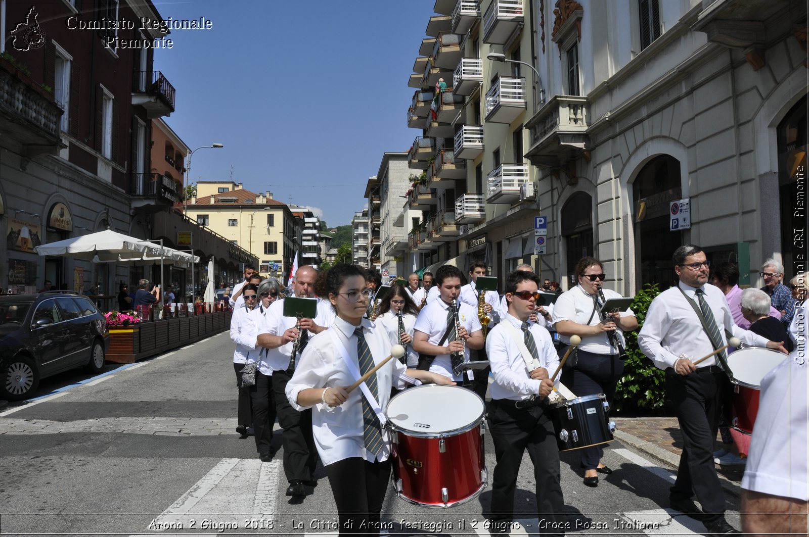 Arona 2 Giugno 2018 - La Citt di Arona festeggia il 2 Giugno - Croce Rossa Italiana- Comitato Regionale del Piemonte