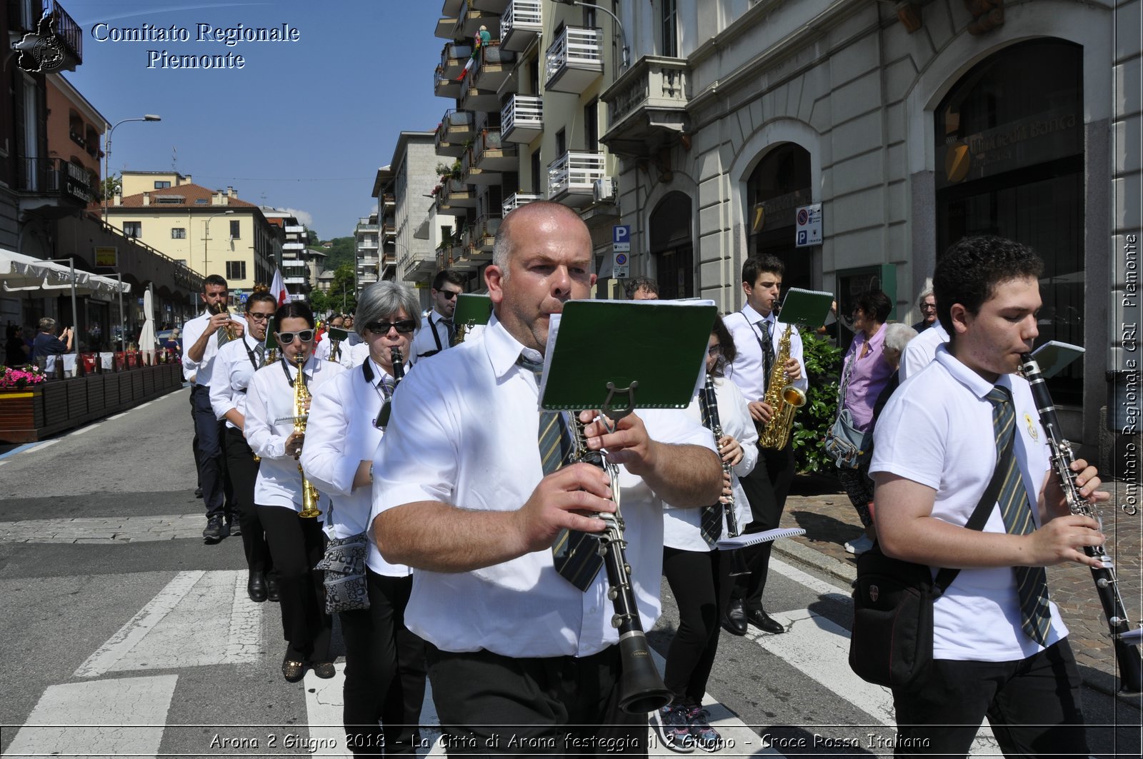 Arona 2 Giugno 2018 - La Citt di Arona festeggia il 2 Giugno - Croce Rossa Italiana- Comitato Regionale del Piemonte