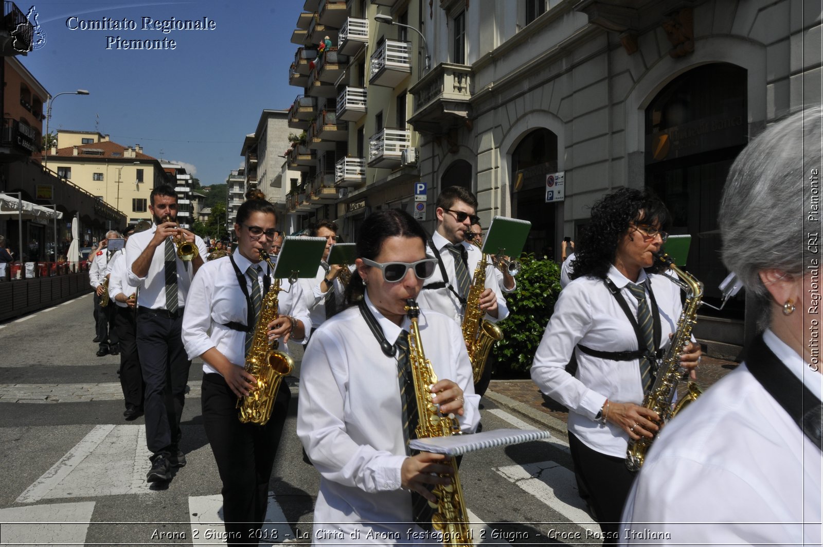 Arona 2 Giugno 2018 - La Citt di Arona festeggia il 2 Giugno - Croce Rossa Italiana- Comitato Regionale del Piemonte