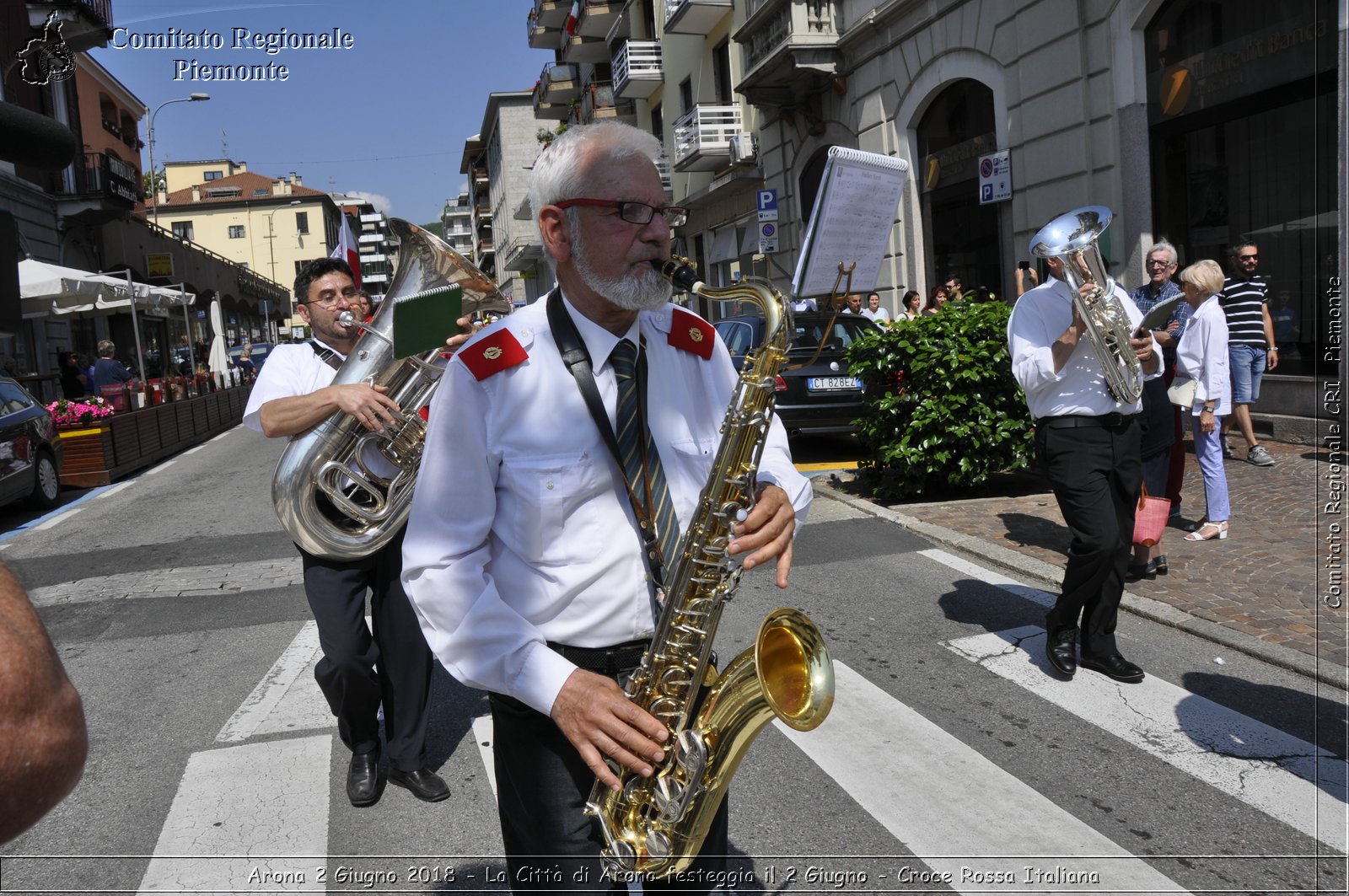 Arona 2 Giugno 2018 - La Citt di Arona festeggia il 2 Giugno - Croce Rossa Italiana- Comitato Regionale del Piemonte