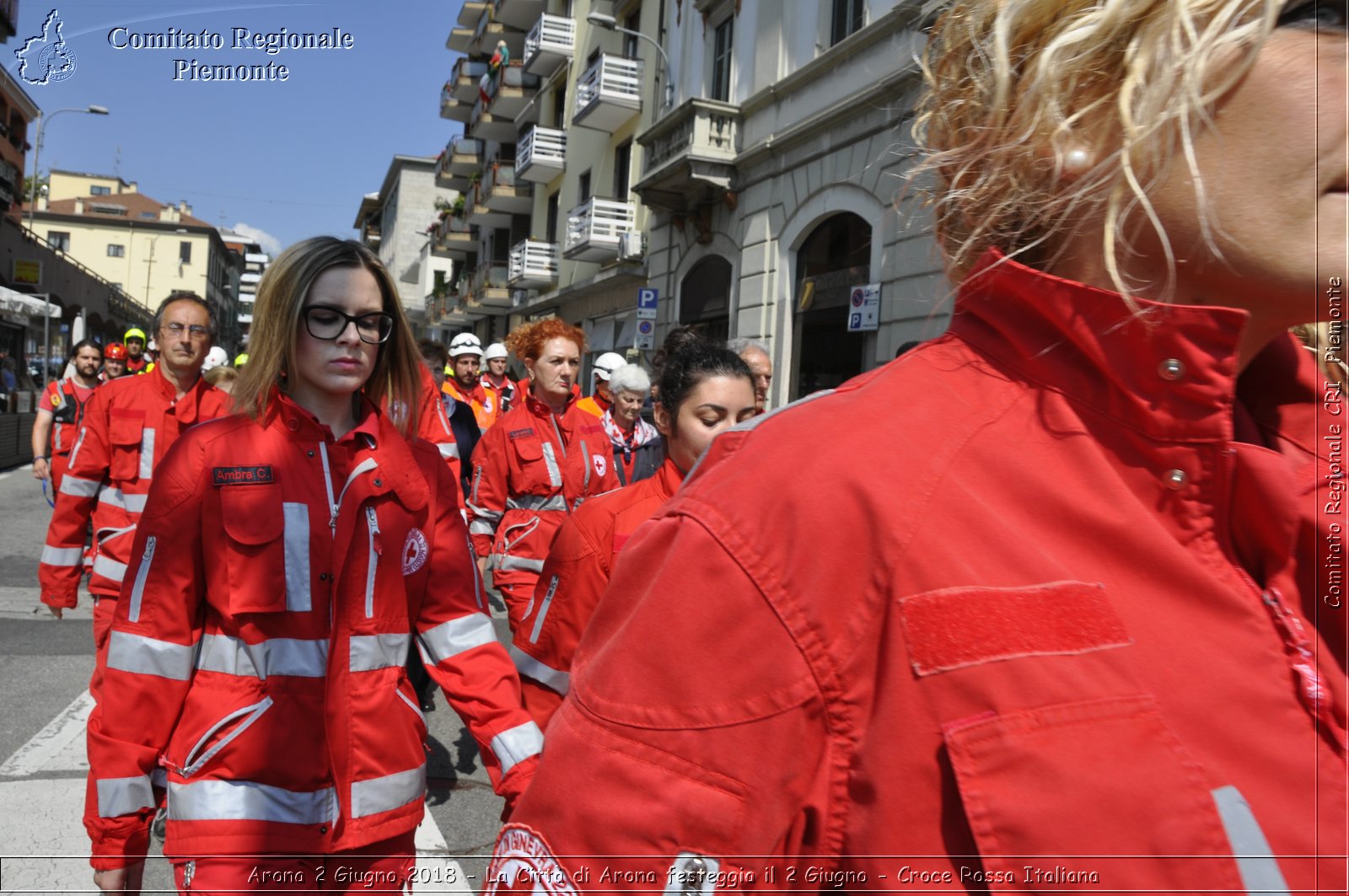 Arona 2 Giugno 2018 - La Citt di Arona festeggia il 2 Giugno - Croce Rossa Italiana- Comitato Regionale del Piemonte