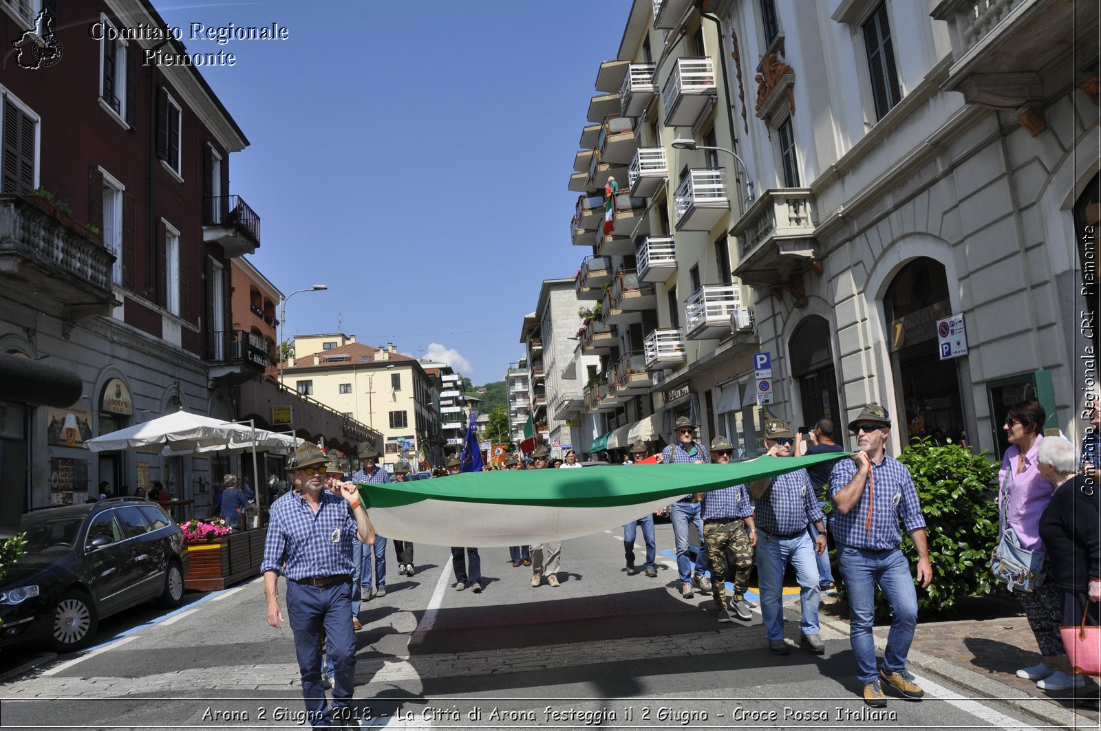 Arona 2 Giugno 2018 - La Citt di Arona festeggia il 2 Giugno - Croce Rossa Italiana- Comitato Regionale del Piemonte