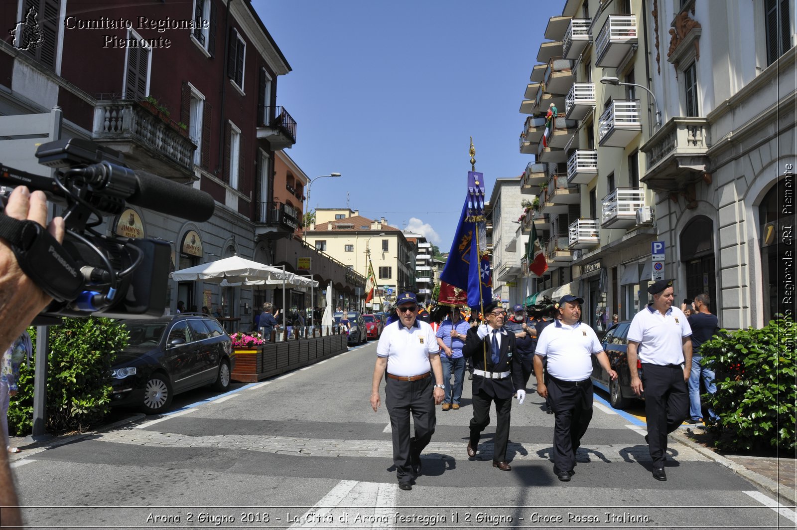 Arona 2 Giugno 2018 - La Citt di Arona festeggia il 2 Giugno - Croce Rossa Italiana- Comitato Regionale del Piemonte