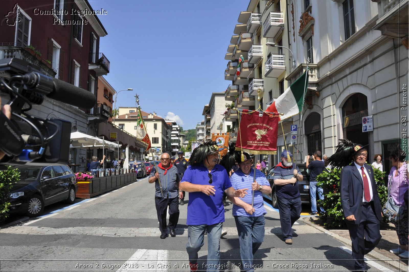 Arona 2 Giugno 2018 - La Citt di Arona festeggia il 2 Giugno - Croce Rossa Italiana- Comitato Regionale del Piemonte