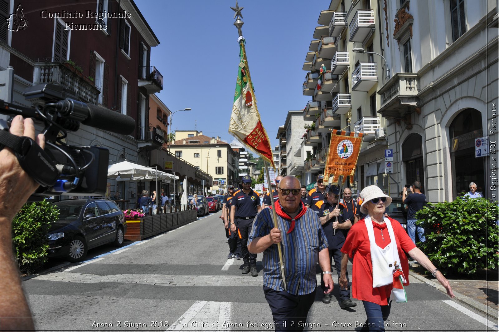 Arona 2 Giugno 2018 - La Citt di Arona festeggia il 2 Giugno - Croce Rossa Italiana- Comitato Regionale del Piemonte