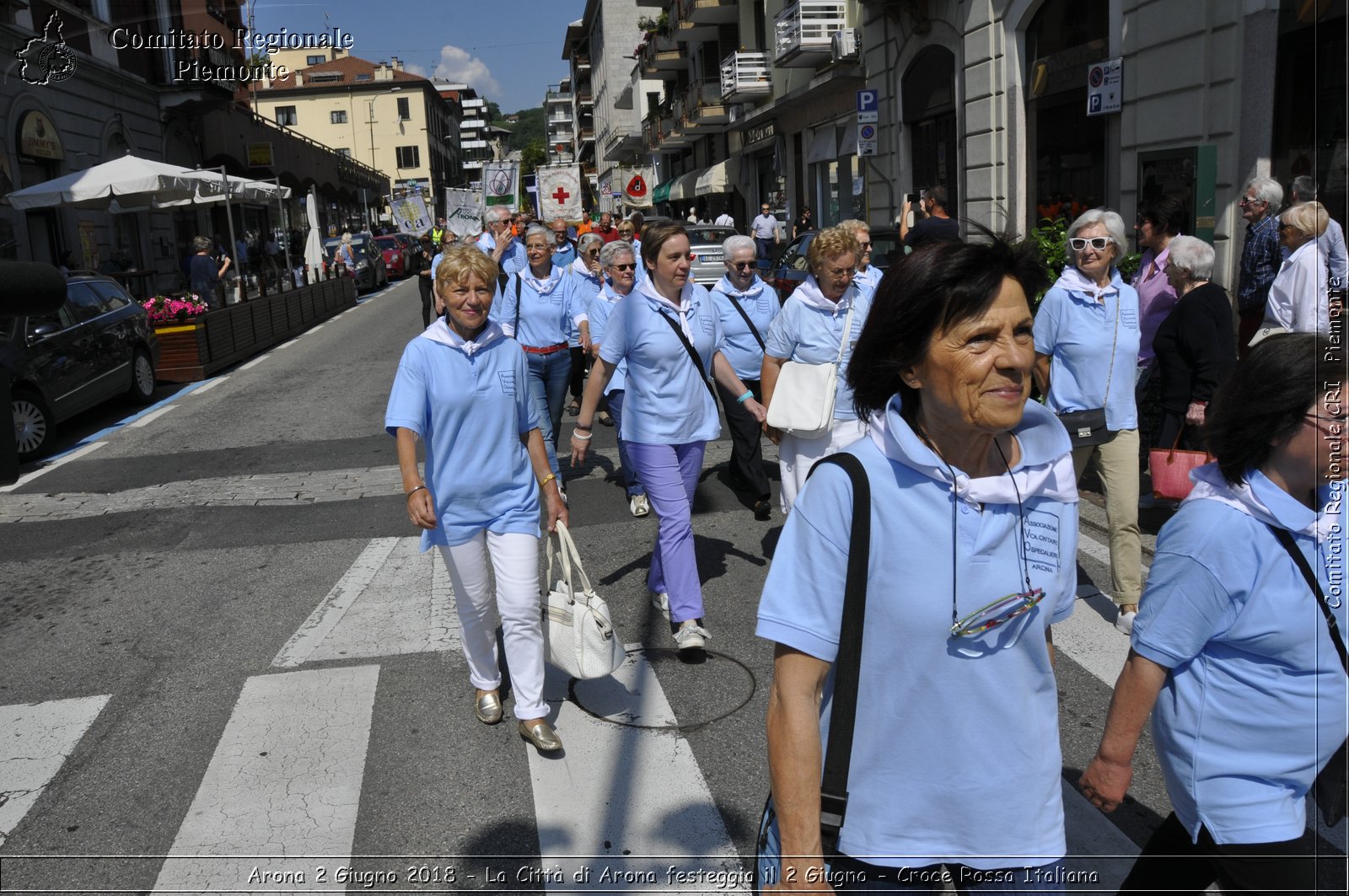 Arona 2 Giugno 2018 - La Citt di Arona festeggia il 2 Giugno - Croce Rossa Italiana- Comitato Regionale del Piemonte