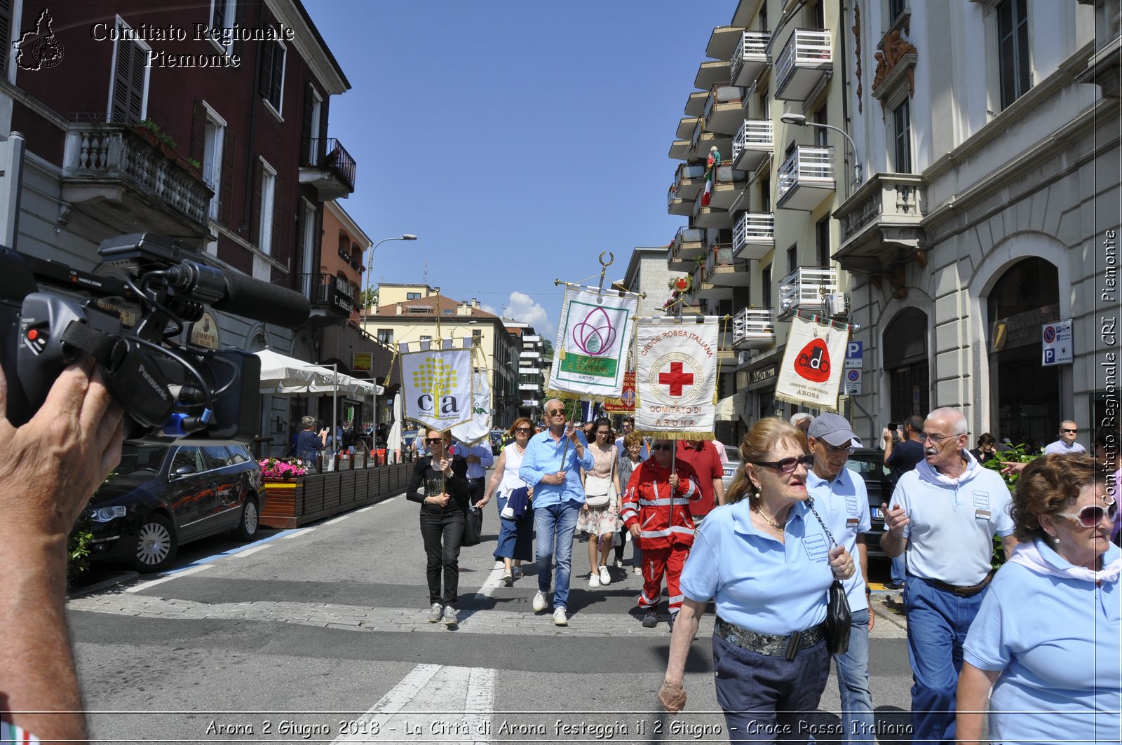 Arona 2 Giugno 2018 - La Citt di Arona festeggia il 2 Giugno - Croce Rossa Italiana- Comitato Regionale del Piemonte