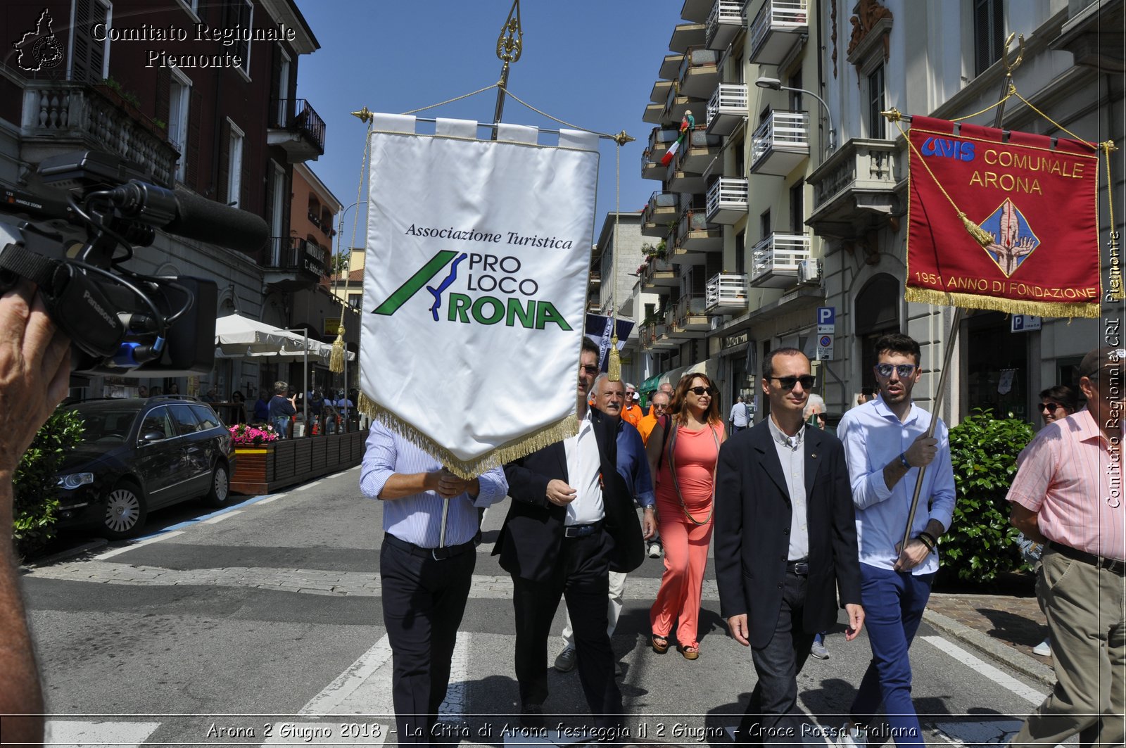 Arona 2 Giugno 2018 - La Citt di Arona festeggia il 2 Giugno - Croce Rossa Italiana- Comitato Regionale del Piemonte