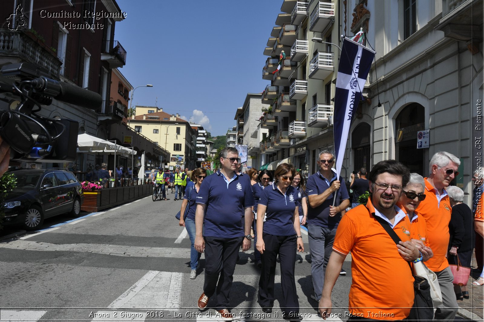 Arona 2 Giugno 2018 - La Citt di Arona festeggia il 2 Giugno - Croce Rossa Italiana- Comitato Regionale del Piemonte