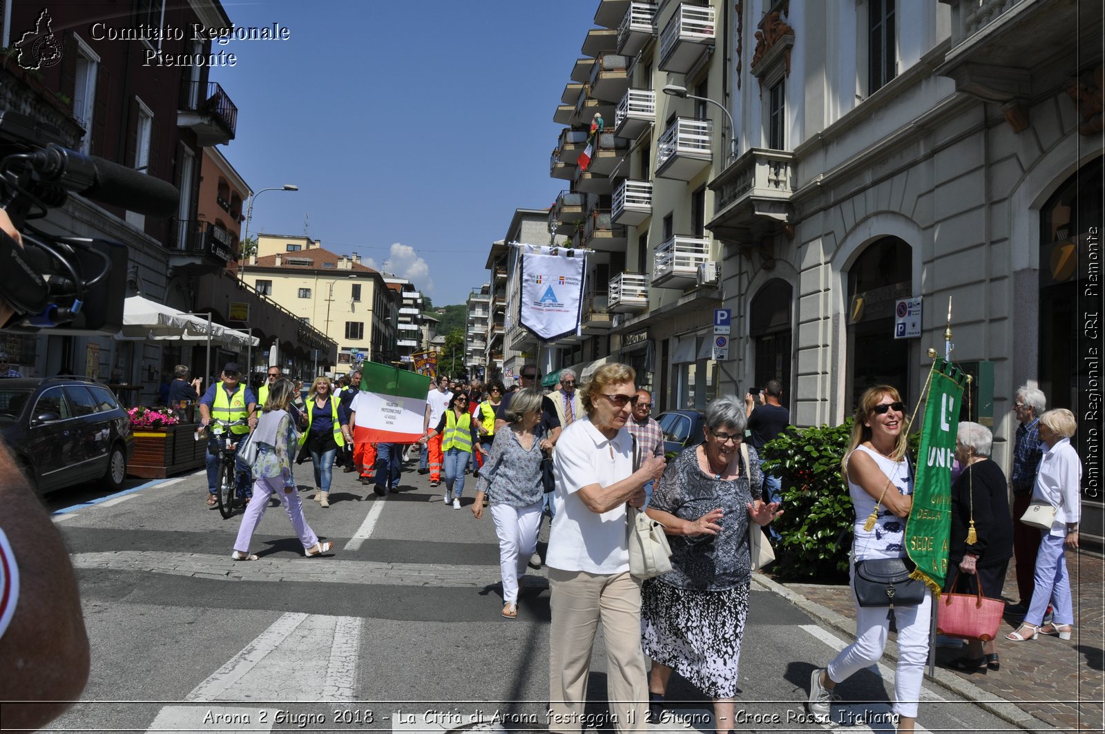 Arona 2 Giugno 2018 - La Citt di Arona festeggia il 2 Giugno - Croce Rossa Italiana- Comitato Regionale del Piemonte