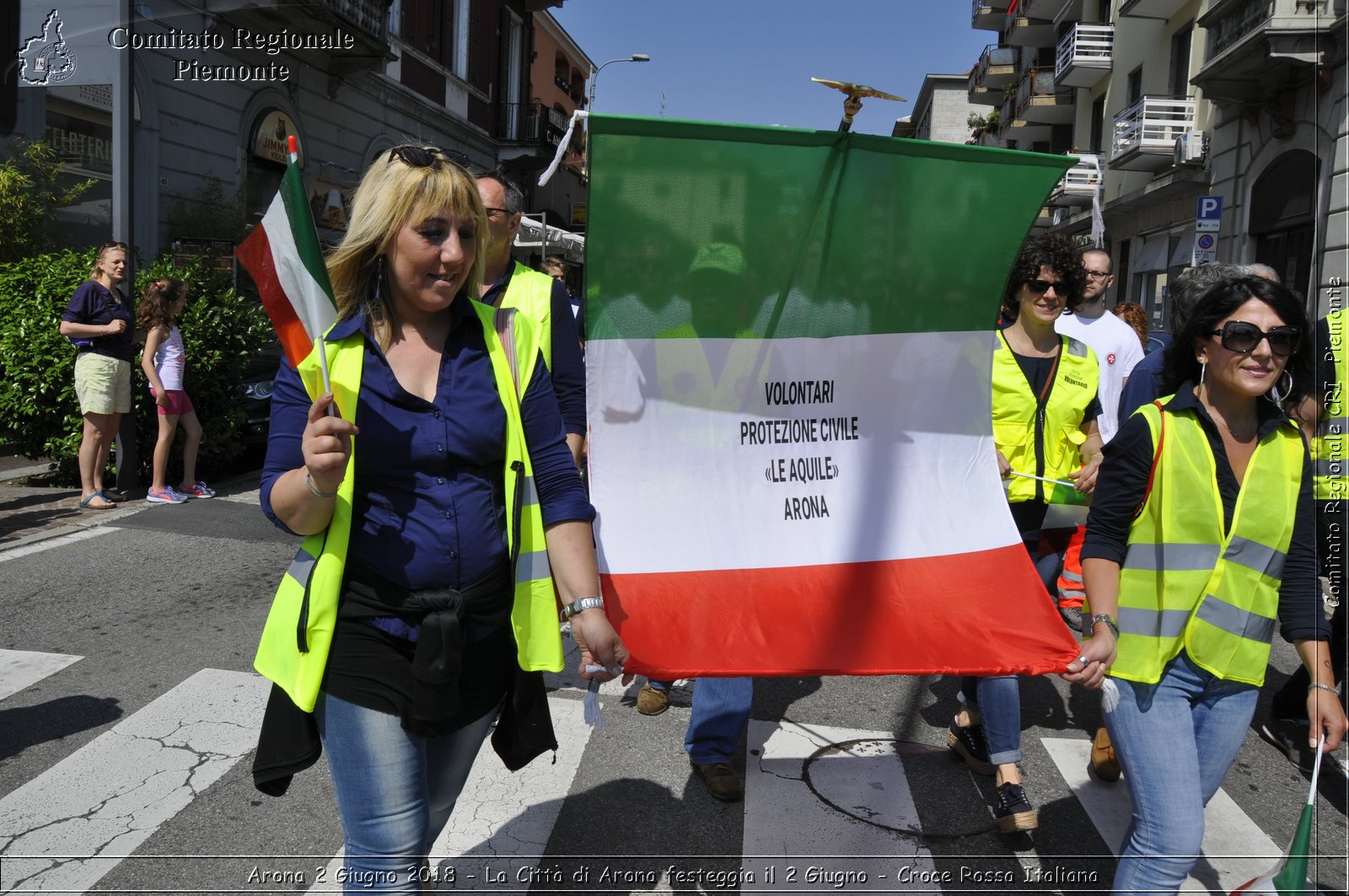 Arona 2 Giugno 2018 - La Citt di Arona festeggia il 2 Giugno - Croce Rossa Italiana- Comitato Regionale del Piemonte