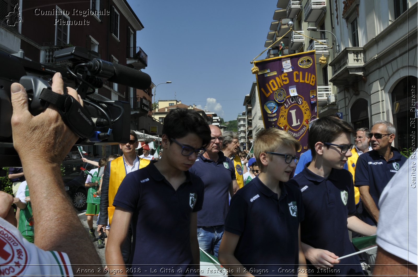 Arona 2 Giugno 2018 - La Citt di Arona festeggia il 2 Giugno - Croce Rossa Italiana- Comitato Regionale del Piemonte