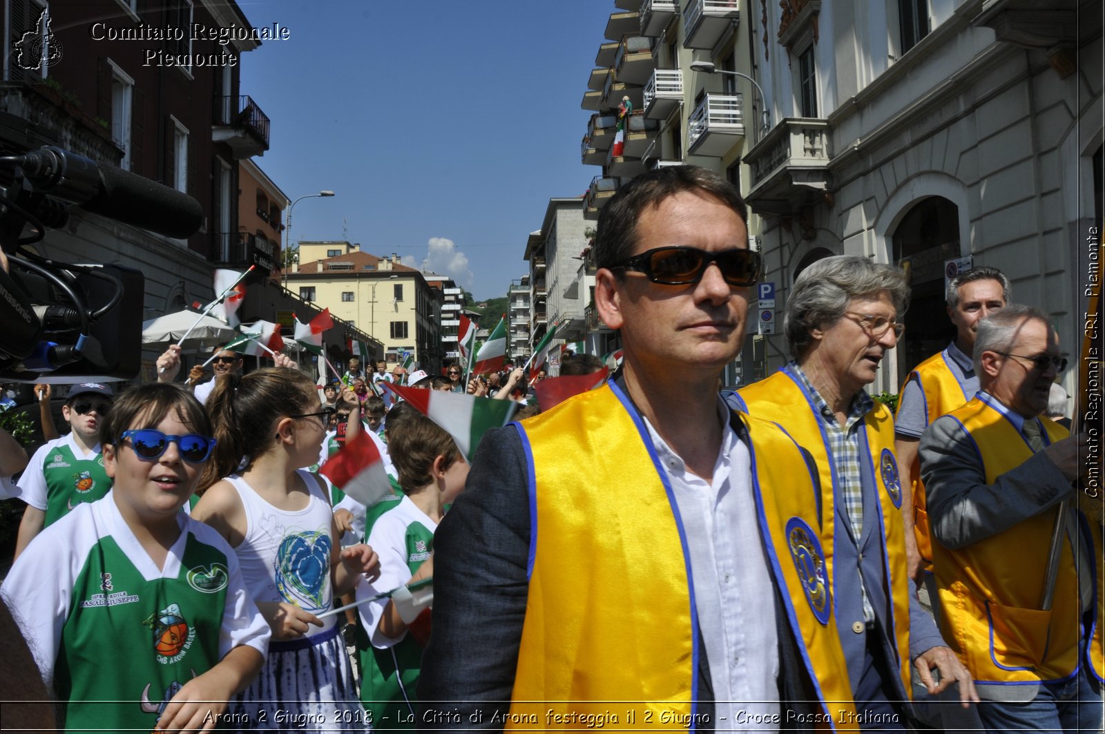 Arona 2 Giugno 2018 - La Citt di Arona festeggia il 2 Giugno - Croce Rossa Italiana- Comitato Regionale del Piemonte