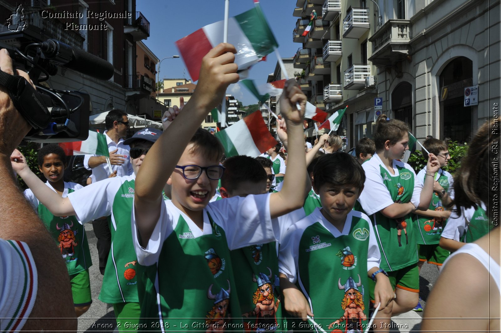 Arona 2 Giugno 2018 - La Citt di Arona festeggia il 2 Giugno - Croce Rossa Italiana- Comitato Regionale del Piemonte