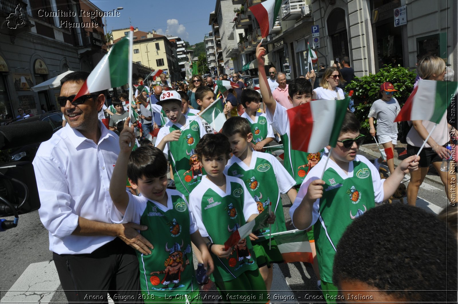 Arona 2 Giugno 2018 - La Citt di Arona festeggia il 2 Giugno - Croce Rossa Italiana- Comitato Regionale del Piemonte