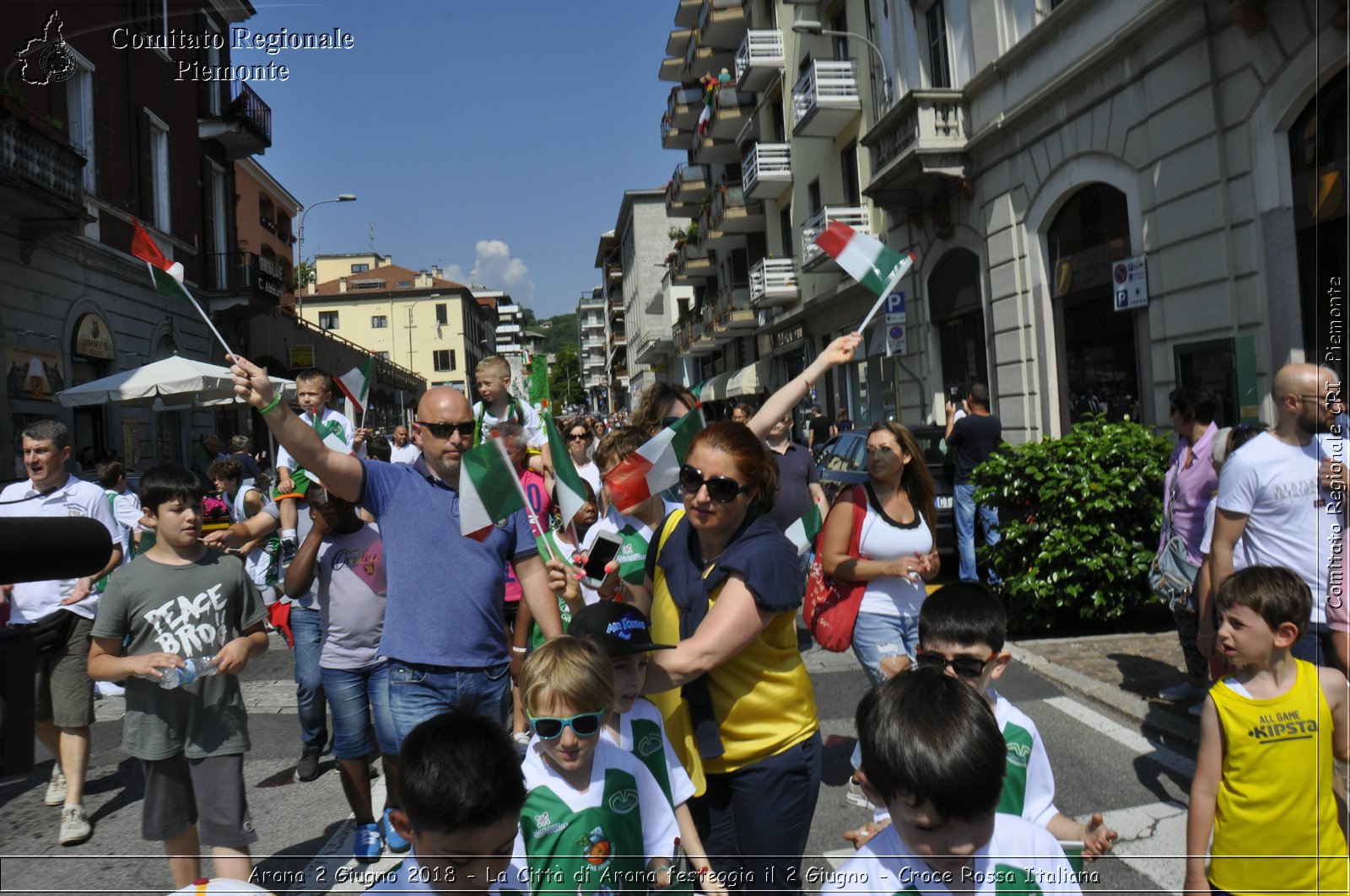 Arona 2 Giugno 2018 - La Citt di Arona festeggia il 2 Giugno - Croce Rossa Italiana- Comitato Regionale del Piemonte