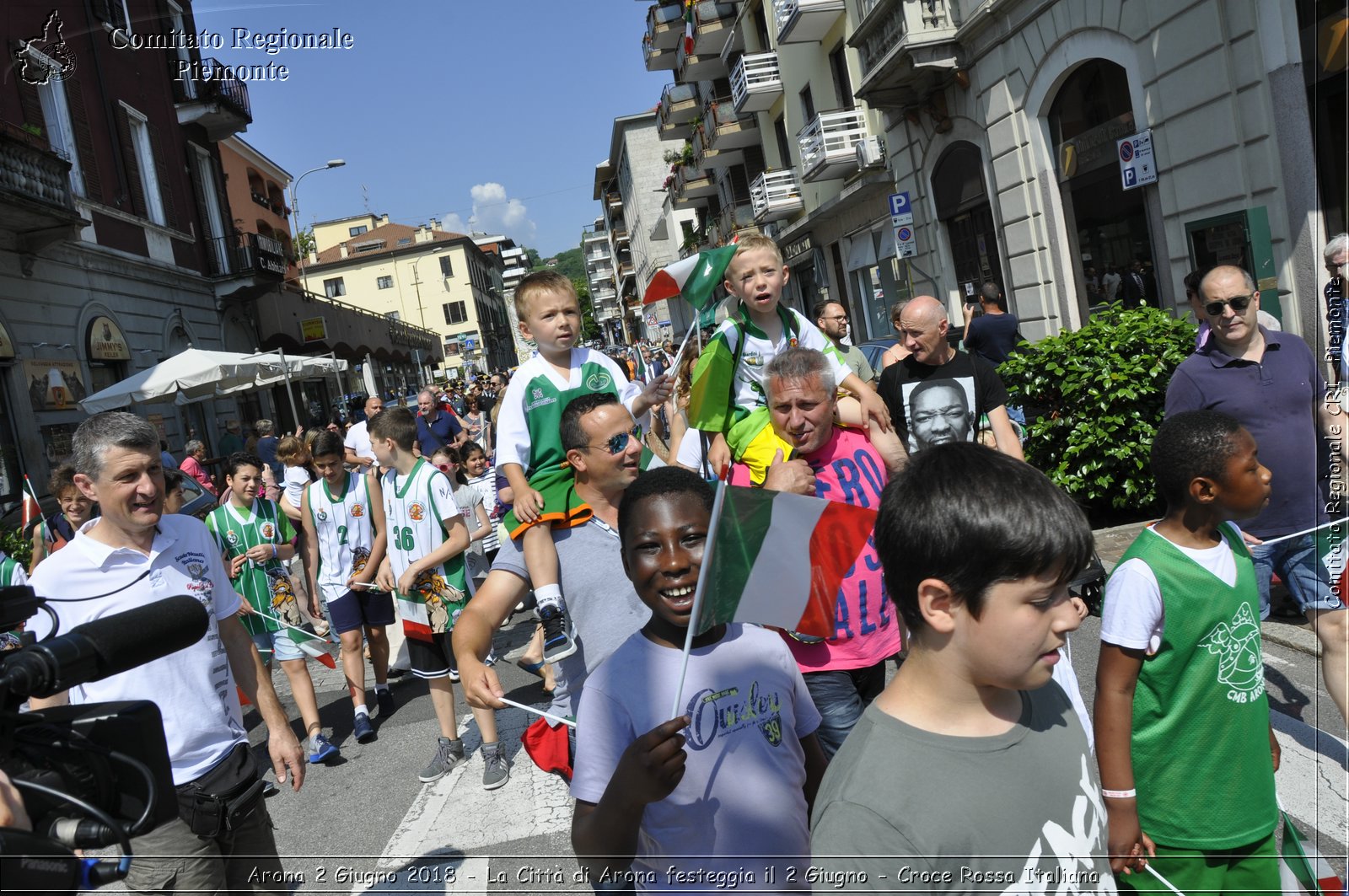 Arona 2 Giugno 2018 - La Citt di Arona festeggia il 2 Giugno - Croce Rossa Italiana- Comitato Regionale del Piemonte