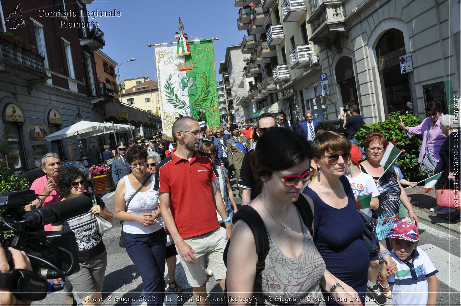 Arona 2 Giugno 2018 - La Citt di Arona festeggia il 2 Giugno - Croce Rossa Italiana- Comitato Regionale del Piemonte