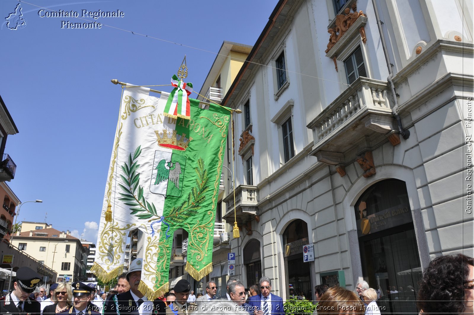 Arona 2 Giugno 2018 - La Citt di Arona festeggia il 2 Giugno - Croce Rossa Italiana- Comitato Regionale del Piemonte