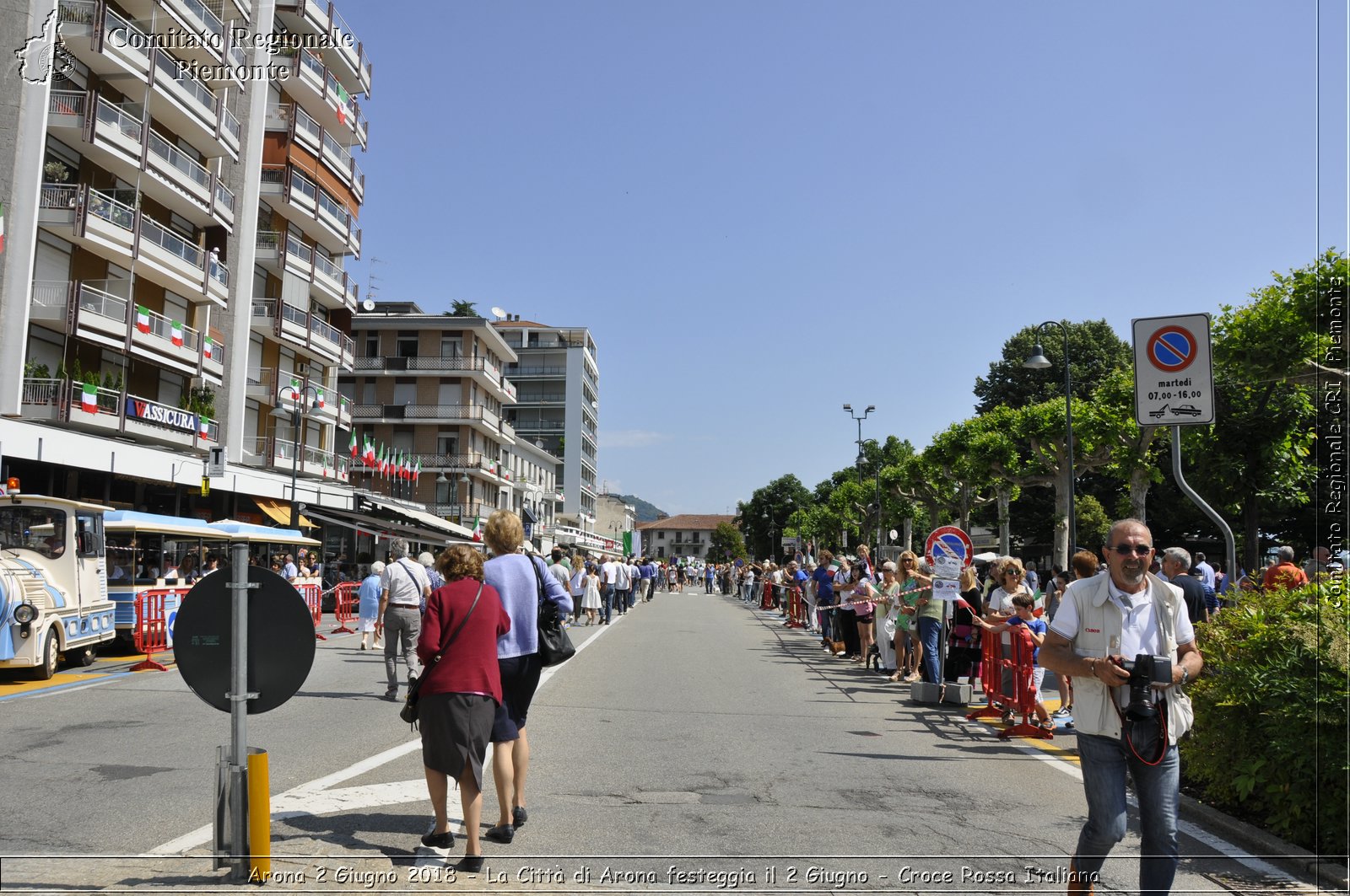 Arona 2 Giugno 2018 - La Citt di Arona festeggia il 2 Giugno - Croce Rossa Italiana- Comitato Regionale del Piemonte