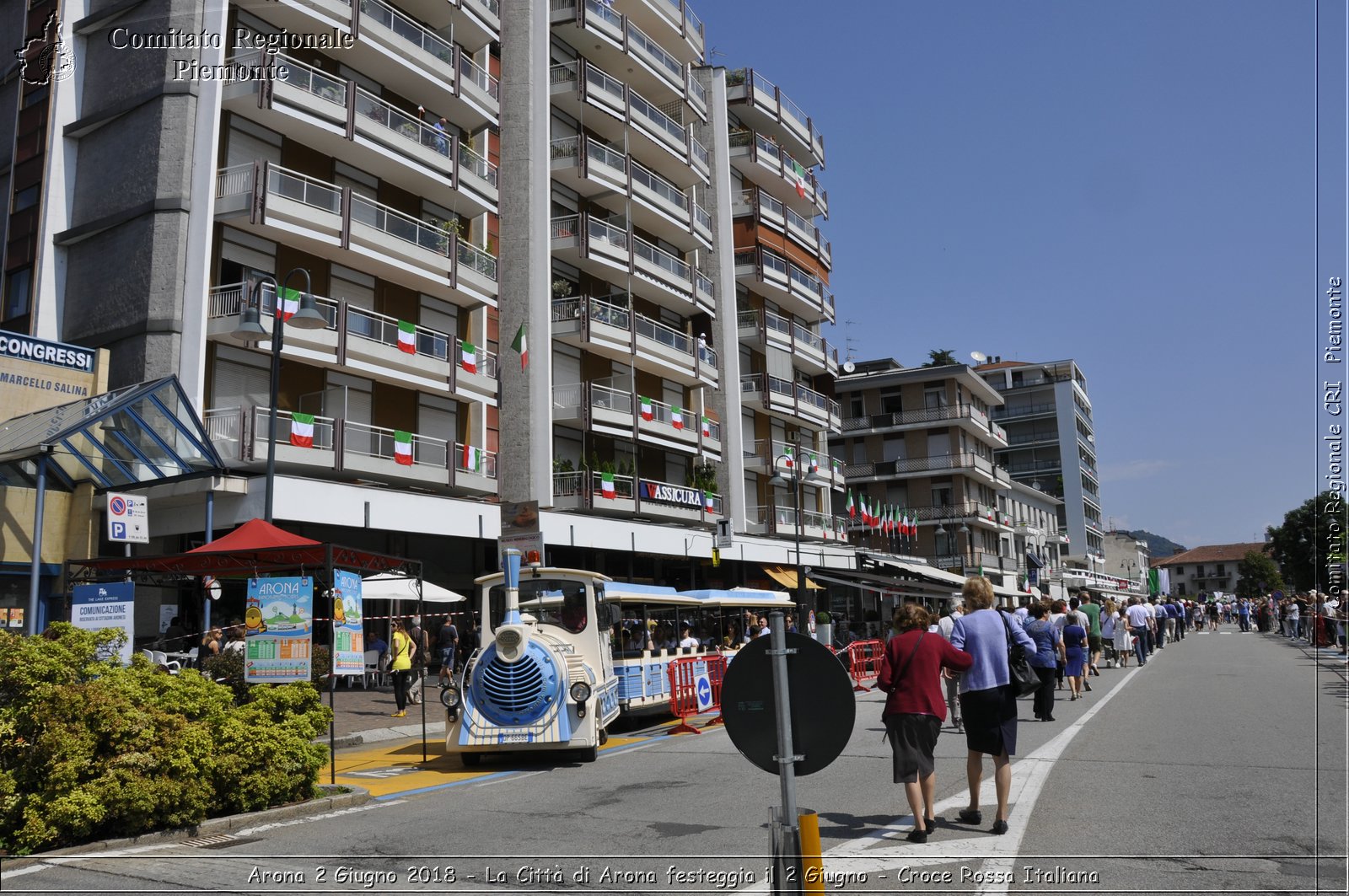 Arona 2 Giugno 2018 - La Citt di Arona festeggia il 2 Giugno - Croce Rossa Italiana- Comitato Regionale del Piemonte