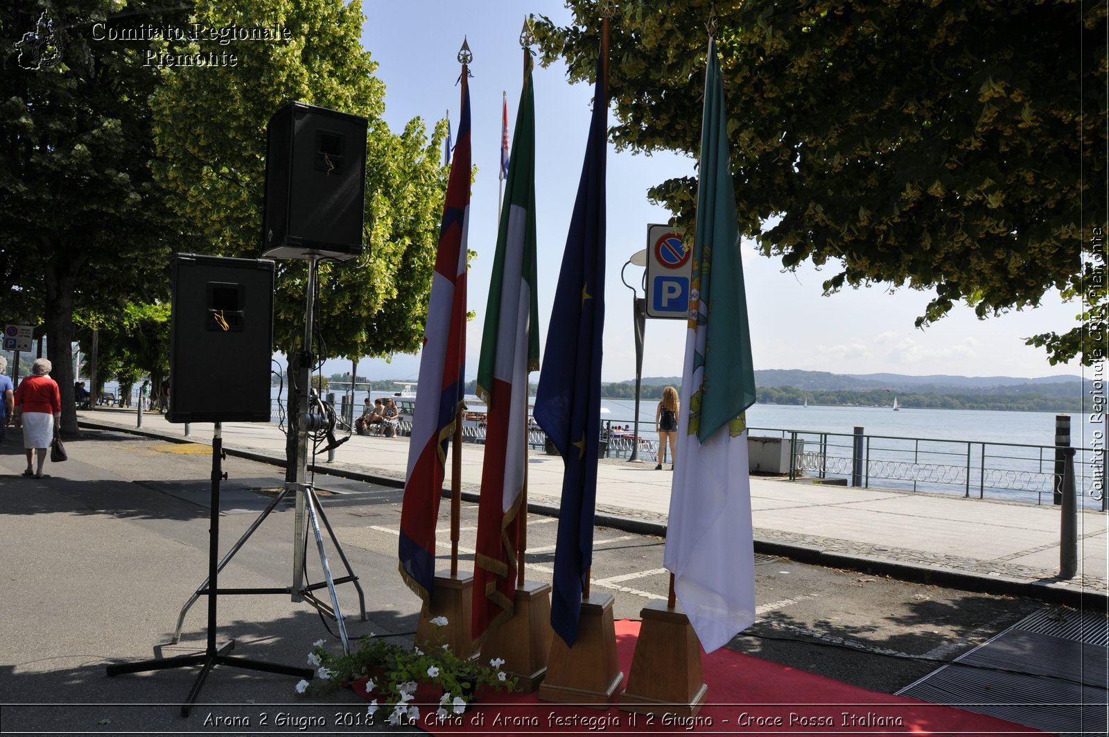 Arona 2 Giugno 2018 - La Citt di Arona festeggia il 2 Giugno - Croce Rossa Italiana- Comitato Regionale del Piemonte