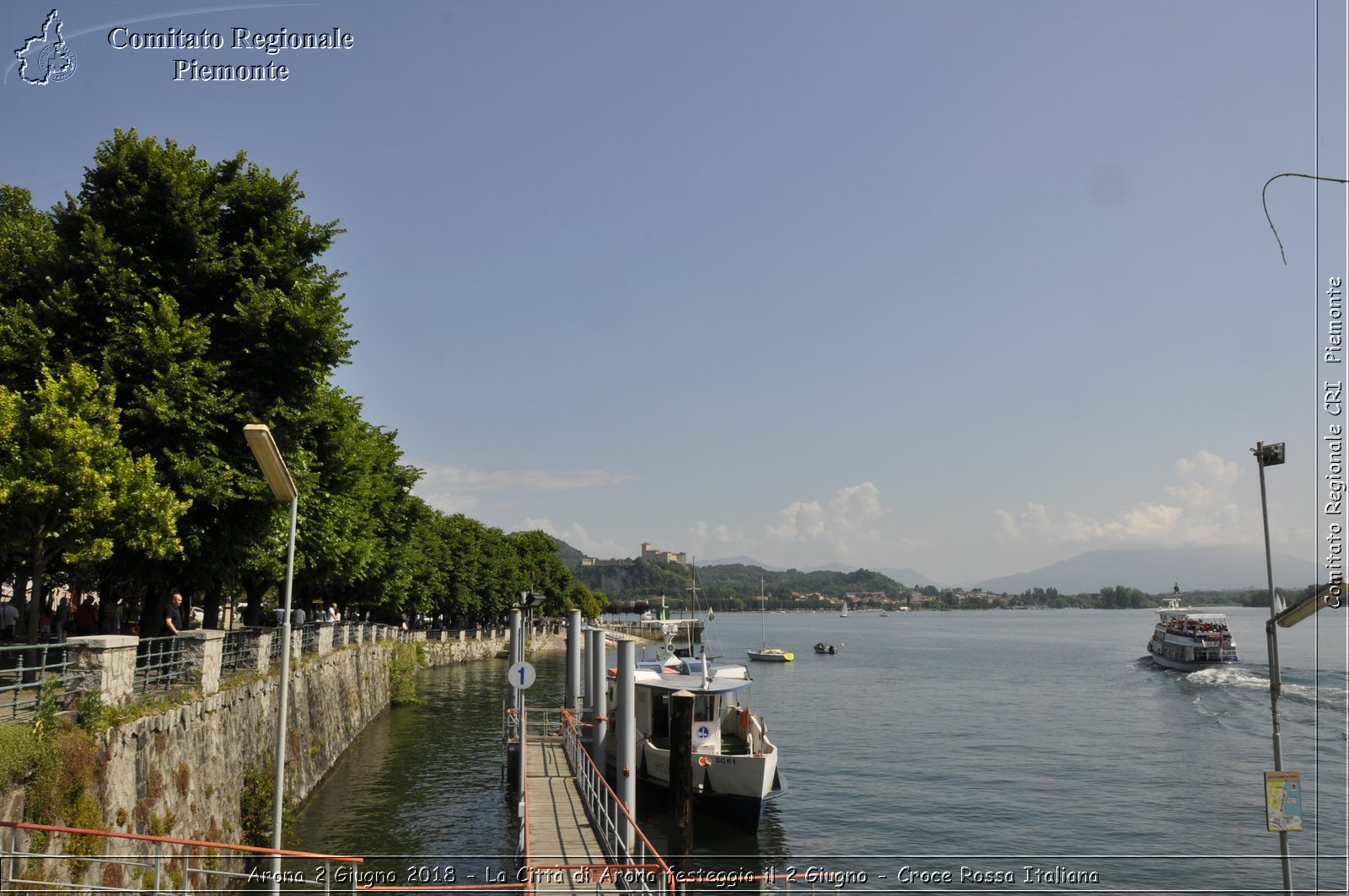 Arona 2 Giugno 2018 - La Citt di Arona festeggia il 2 Giugno - Croce Rossa Italiana- Comitato Regionale del Piemonte