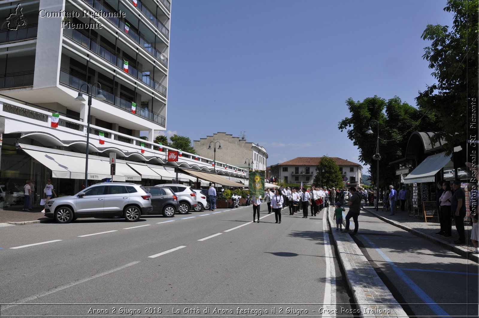 Arona 2 Giugno 2018 - La Citt di Arona festeggia il 2 Giugno - Croce Rossa Italiana- Comitato Regionale del Piemonte