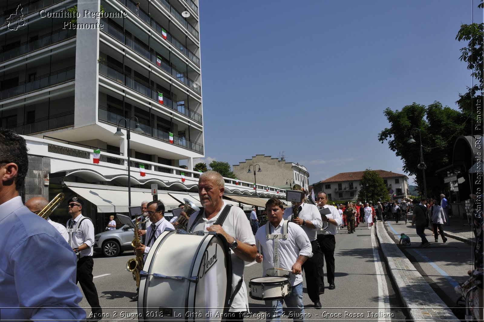 Arona 2 Giugno 2018 - La Citt di Arona festeggia il 2 Giugno - Croce Rossa Italiana- Comitato Regionale del Piemonte