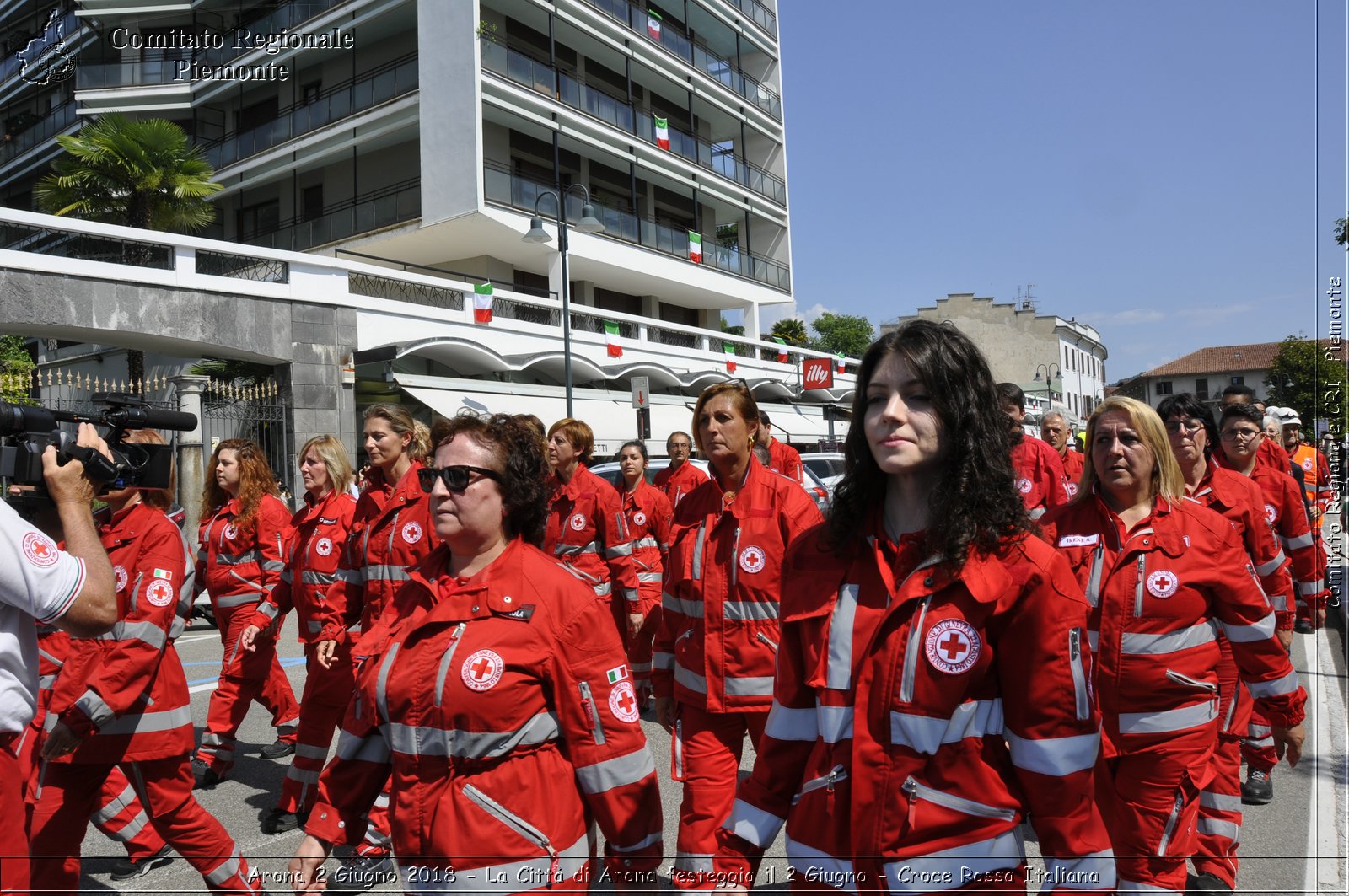 Arona 2 Giugno 2018 - La Citt di Arona festeggia il 2 Giugno - Croce Rossa Italiana- Comitato Regionale del Piemonte