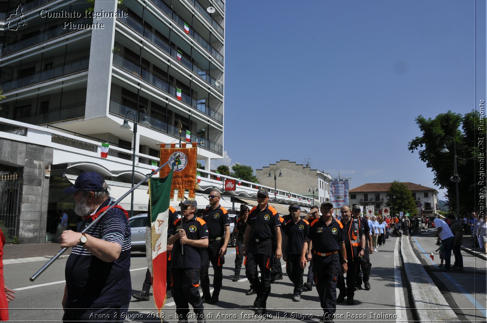 Arona 2 Giugno 2018 - La Citt di Arona festeggia il 2 Giugno - Croce Rossa Italiana- Comitato Regionale del Piemonte