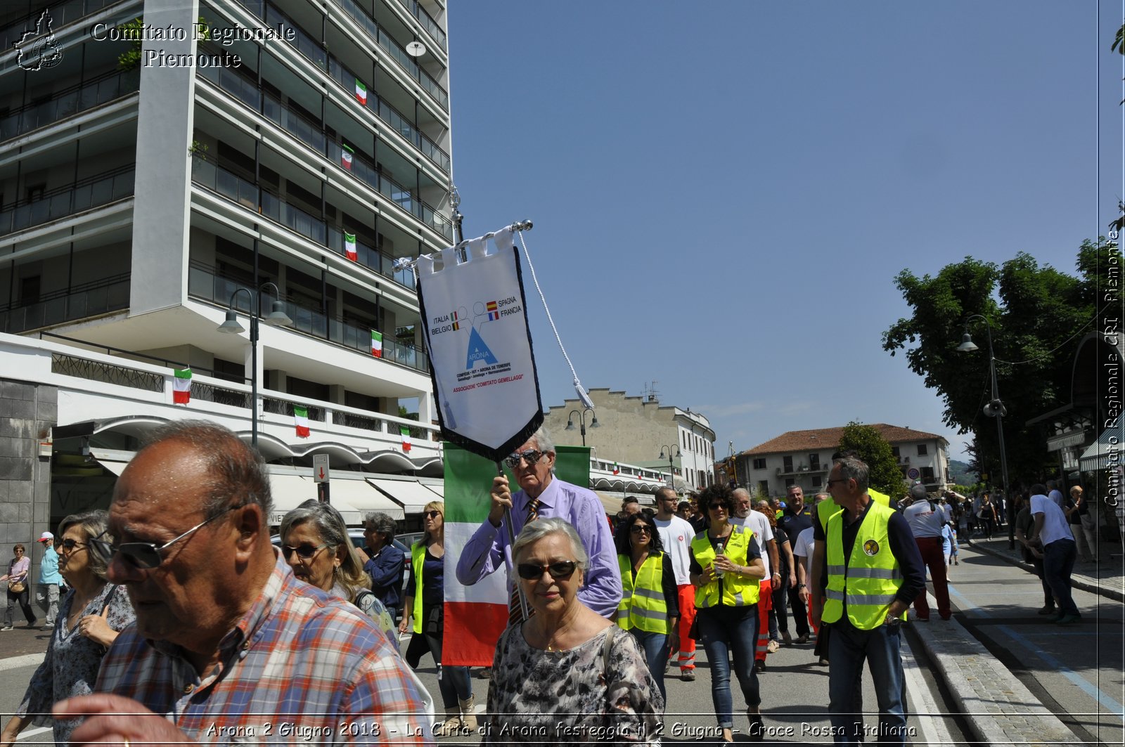 Arona 2 Giugno 2018 - La Citt di Arona festeggia il 2 Giugno - Croce Rossa Italiana- Comitato Regionale del Piemonte